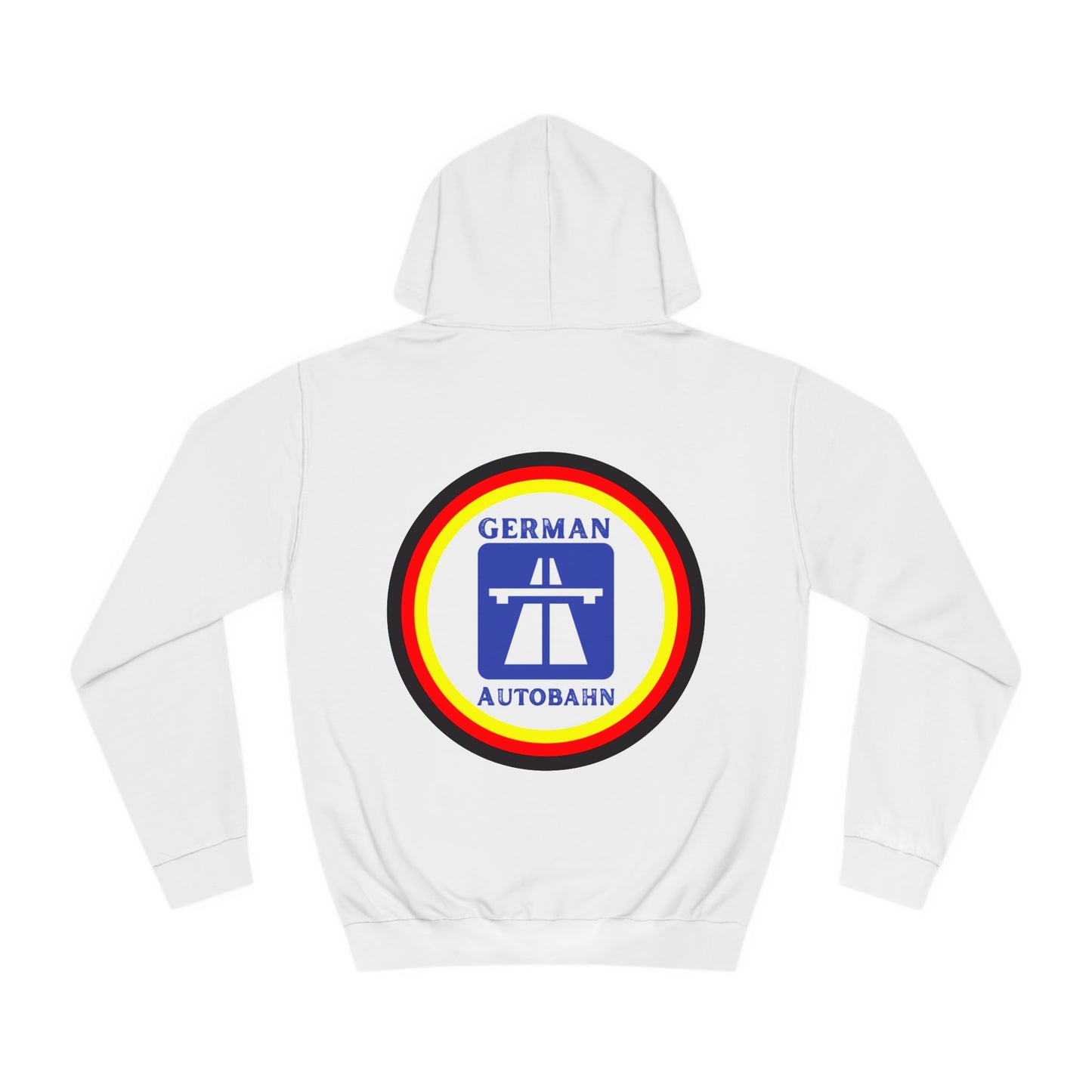 Hochwertige Unisex Hoodies für Autobahnfans - Beide Seiten gedruckt - German Highway - No speed limit