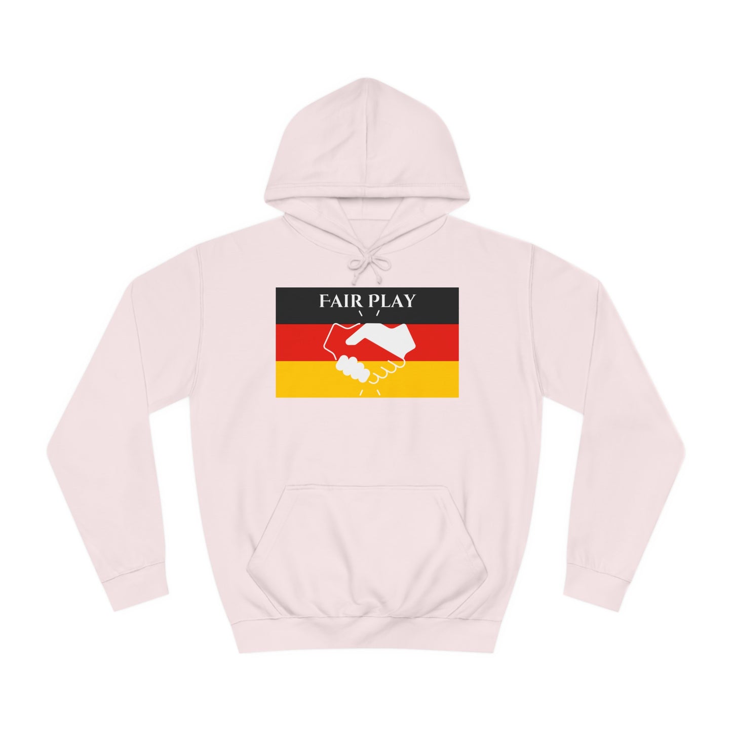 Hochwertige Hoodies - Fairplay für Deutschland - Beide Seiten gedruckt