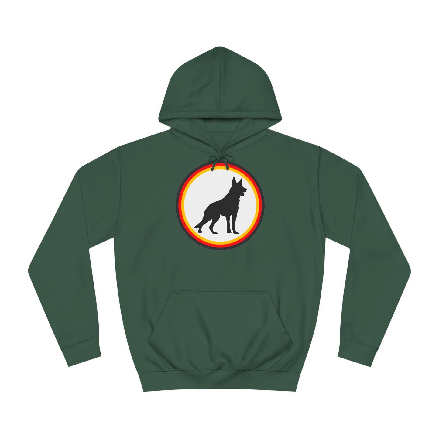 Deutscher Hund - Echter Wächter für Deutschland - Hoodie-Version.