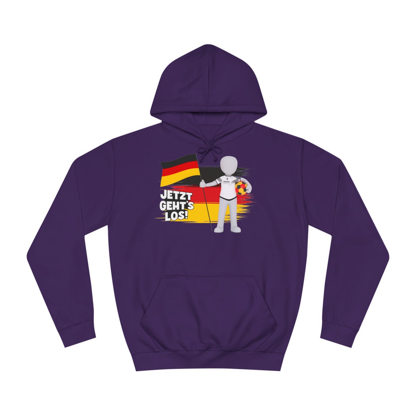 Jetzt geht’s los! Für die deutsche Mannschaft - Hochwertige Hoodies