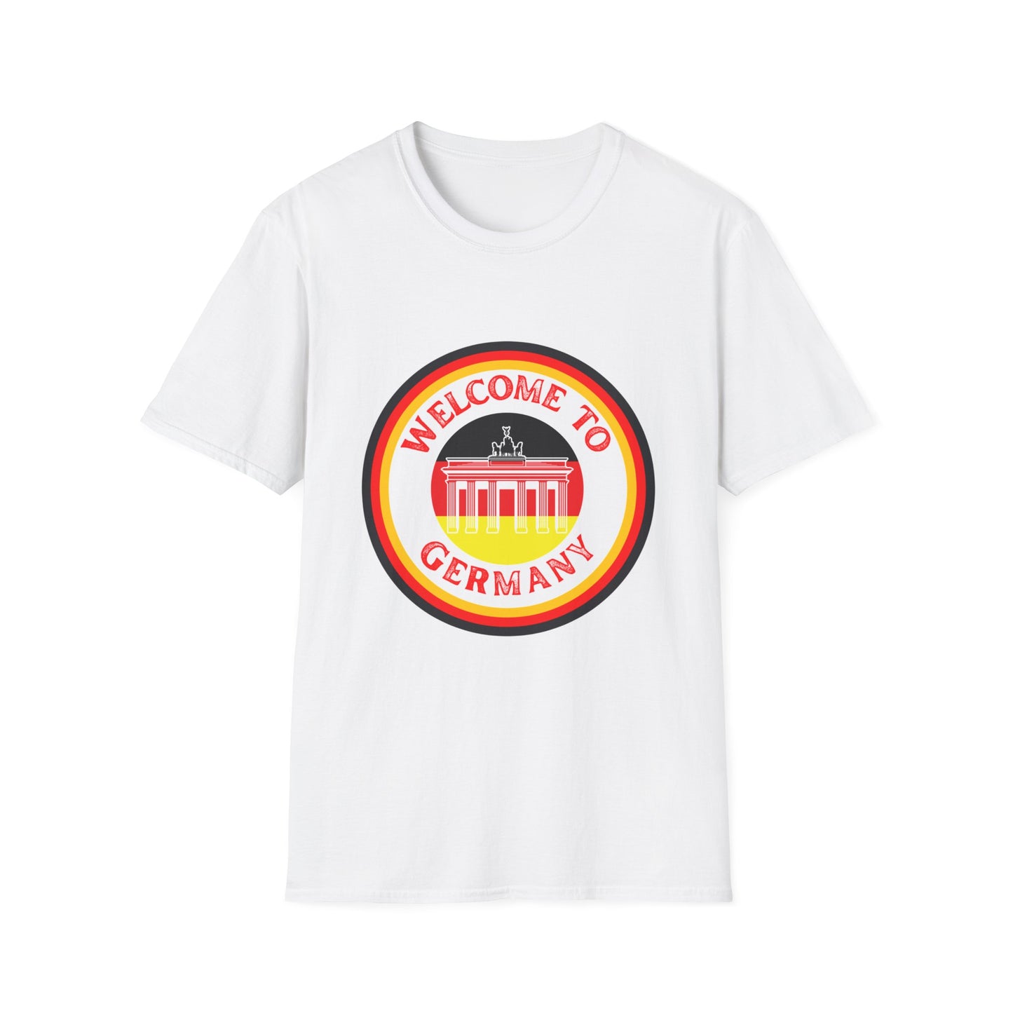 Willkommen in Deutschland Unisex fan T-Shirt, Welcome to Germany