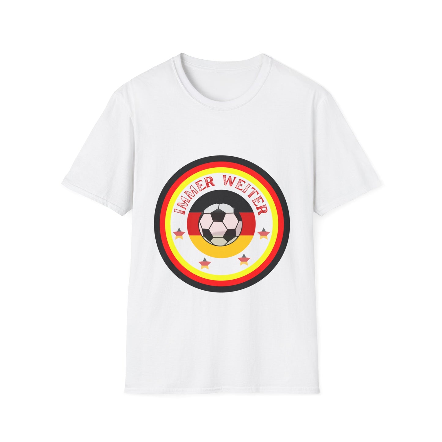 Immer weiter, Unisex Fanmotivtrikot für die Mannschaft, aus bester Qualität