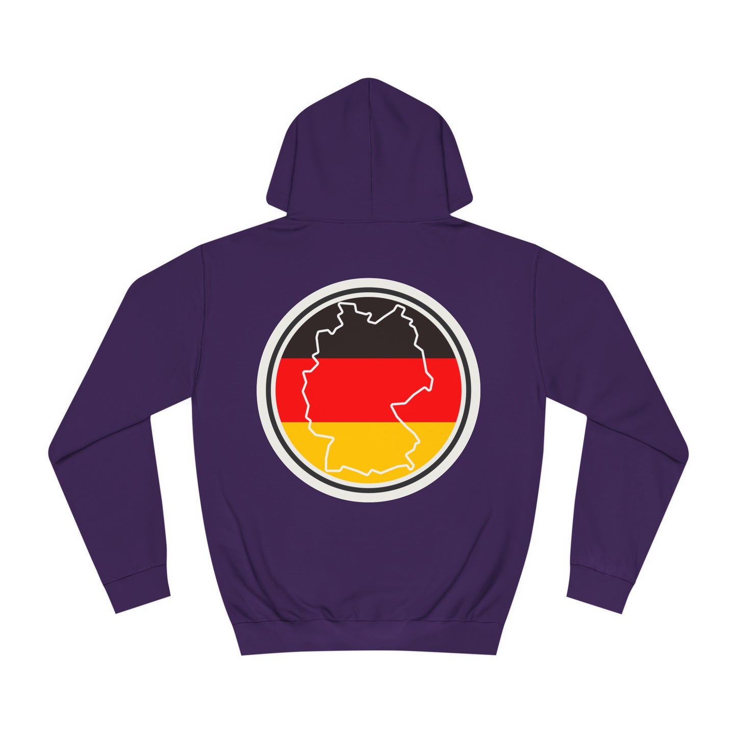 Erleben Sie die Schönheit und Leidenschaft des Fußballs in Deutschland - Beidseitig bedruckt - Hochwertige Unisex-Kapuzenpullover