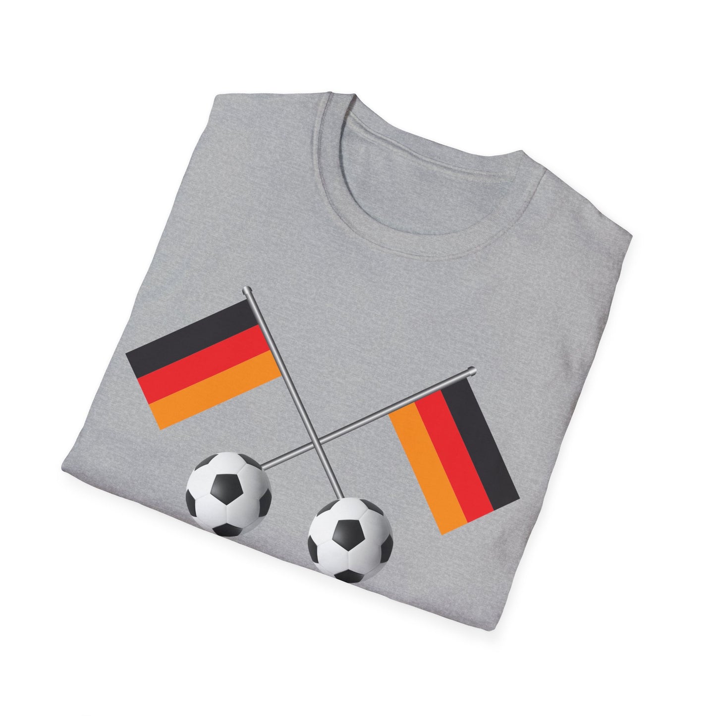 Unisex T-Shirt, Fanmotivtrikot für Deutschland