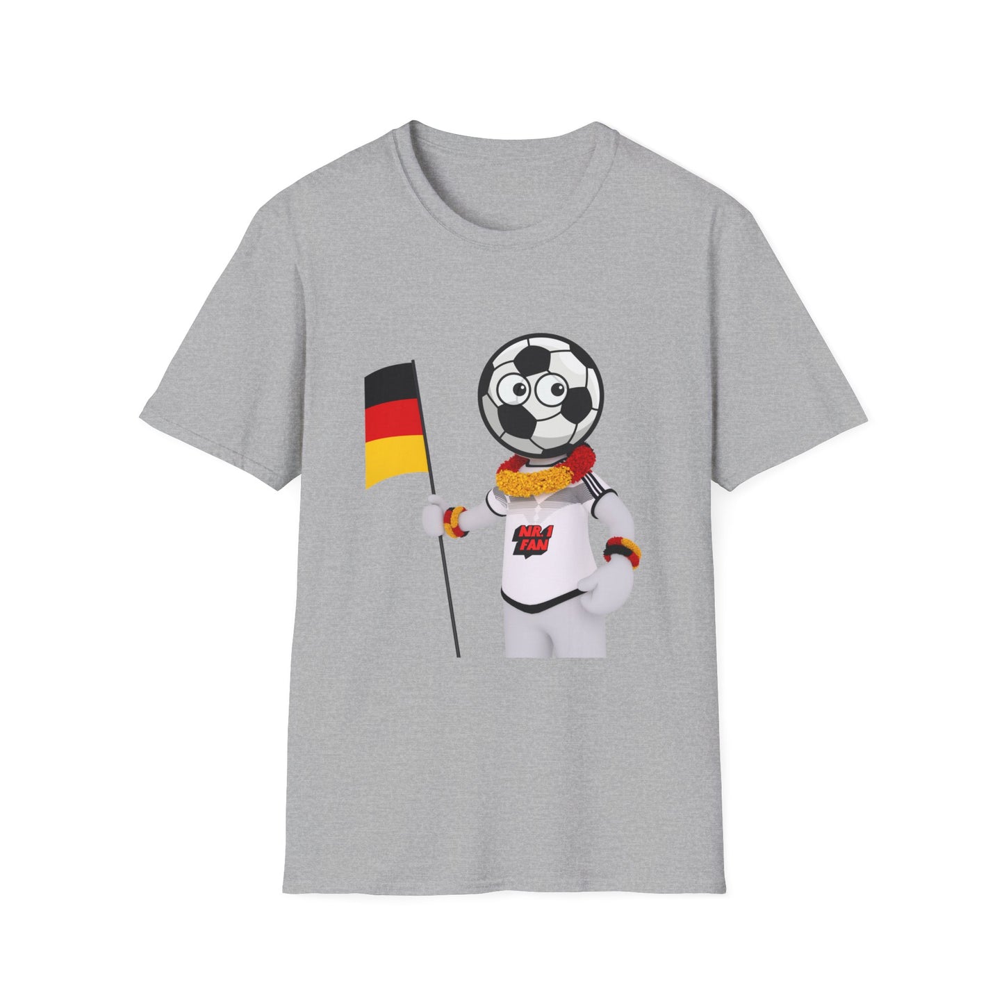 Deutsche Nationalmannschaft Fußballfan T-Shirts, Flagge, Fanmotivtrikot, Fan Unisex T-Shirt, Trophäe, EM UEFA 2024, German soccer team