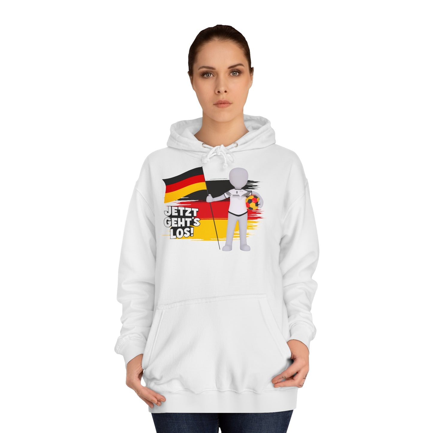 Jetzt geht’s los! Für die deutsche Mannschaft - Hochwertige Hoodies