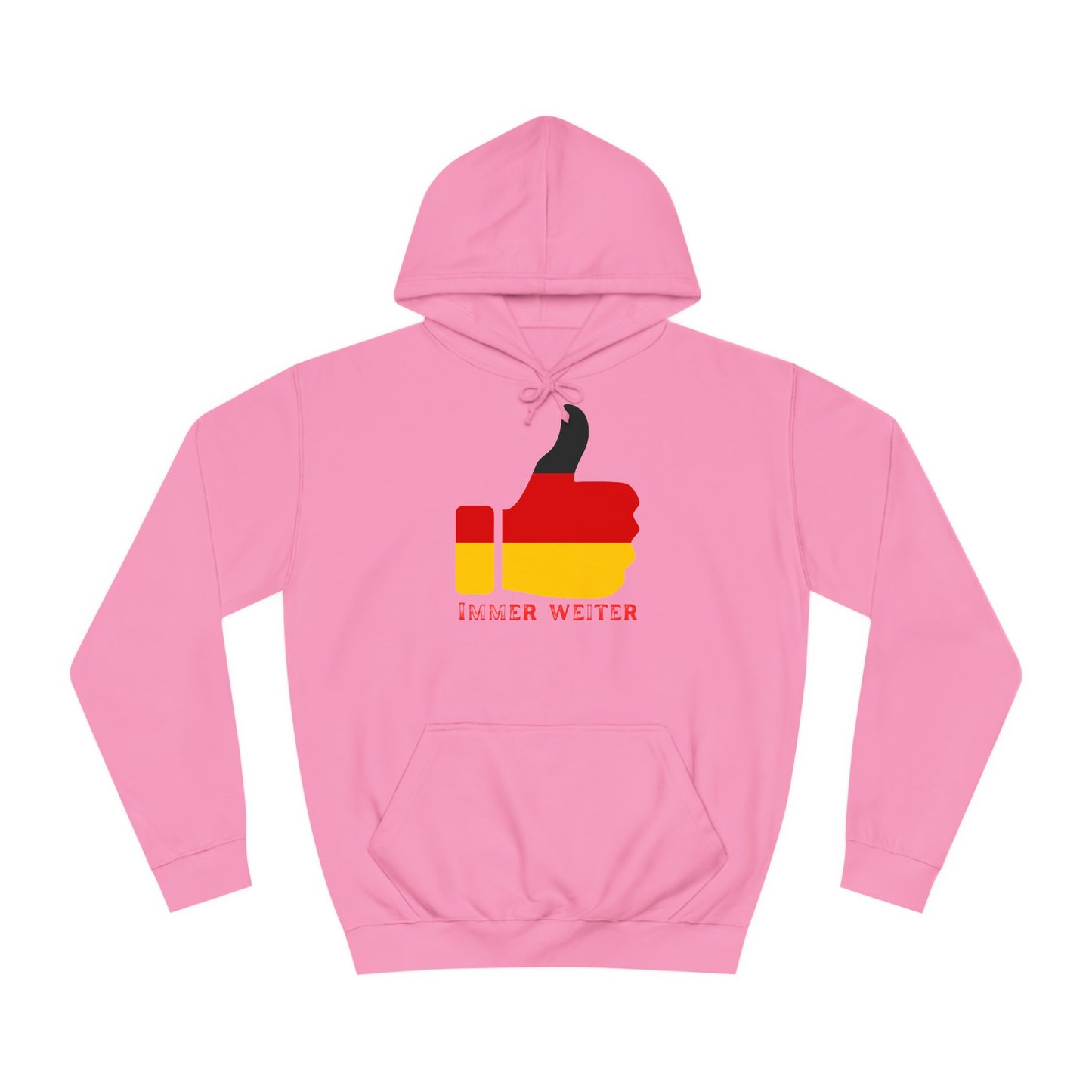 Immer Weiter für Team Deutschland auf Unisex Hoodies -  Beidseitig bedruckt