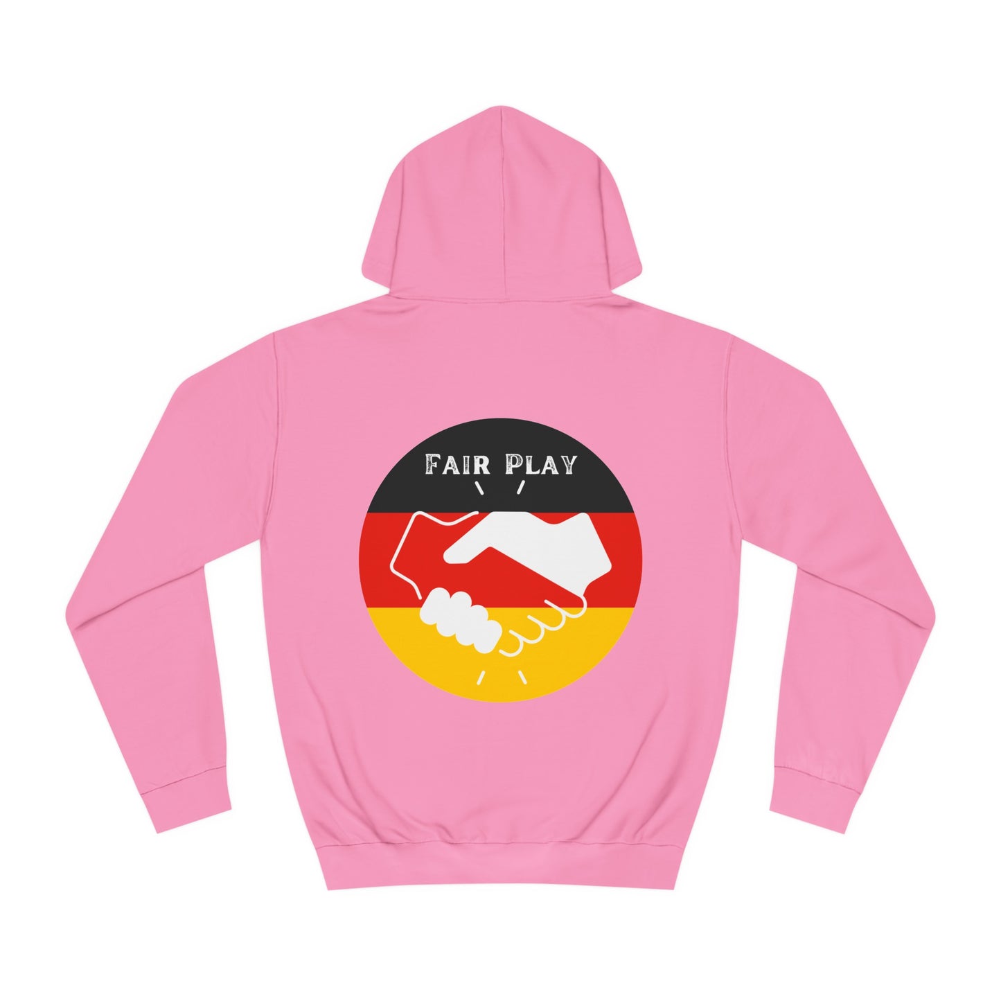 Hochwertige Hoodies - Fairplay für Deutschland - Beide Seiten gedruckt