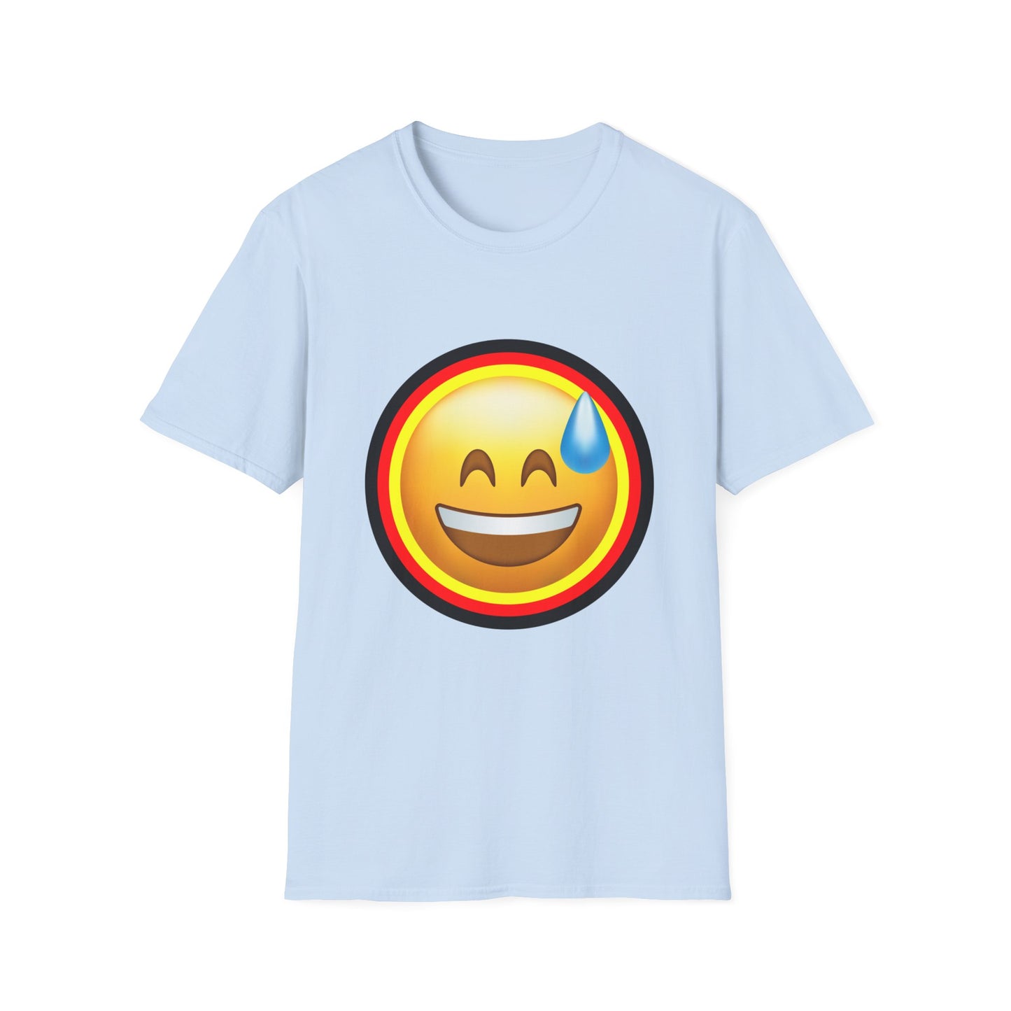 Lächeln im Stil, Haha, Humorvolle T-Shirt Designs aus Deutschland, Spaß haben, Lustige Momente mit einem Lachen tragen, Laugh like a German