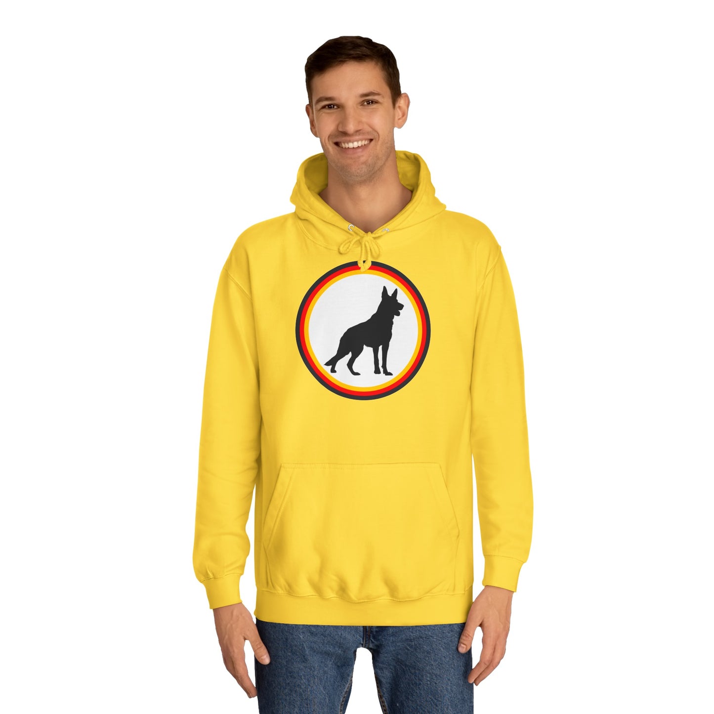 Deutscher Hund - Echter Wächter für Deutschland - Hoodie-Version.