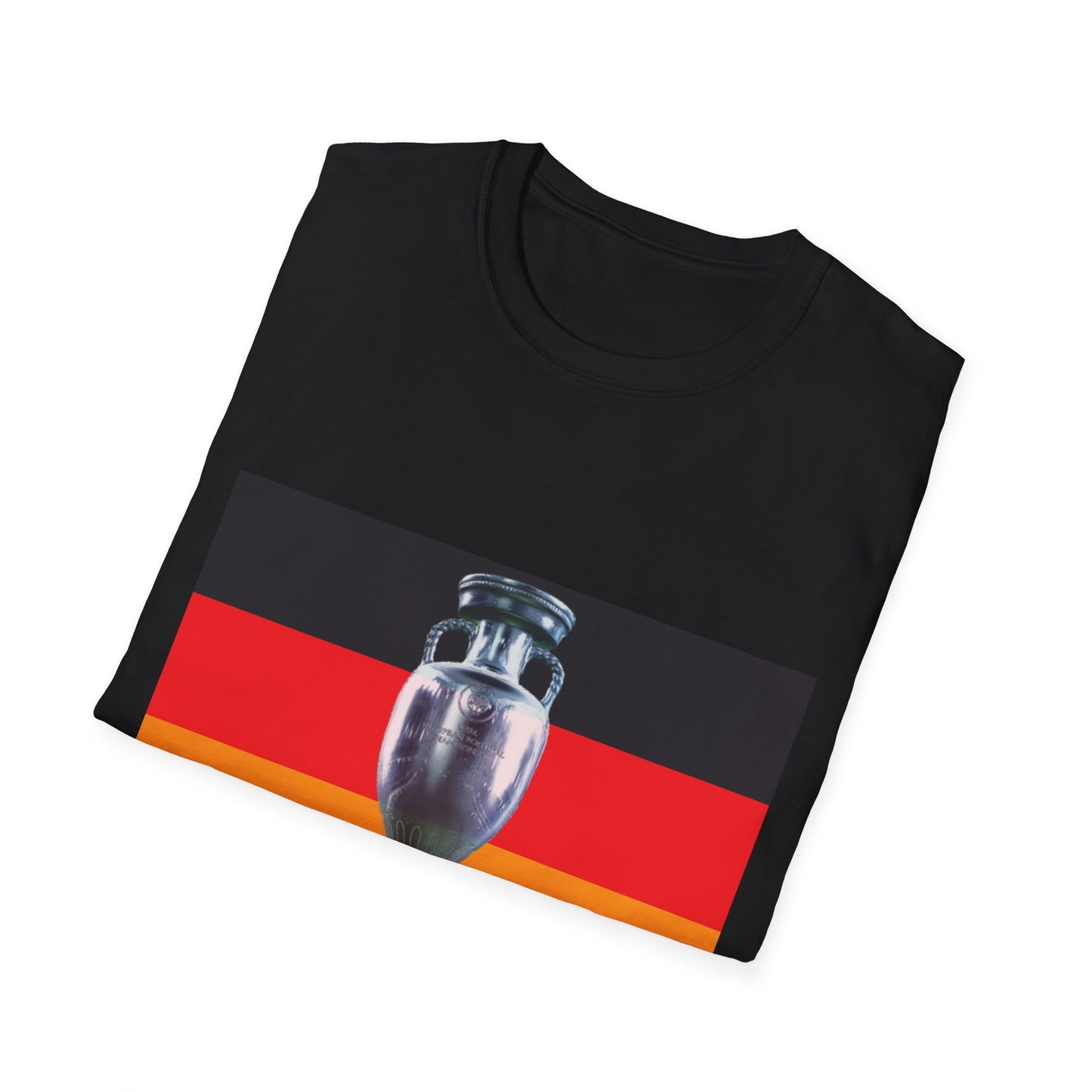 Fußballfan Unisex T-Shirt mit Fanmotiv für EM 2024 Siege, German Soccer Team