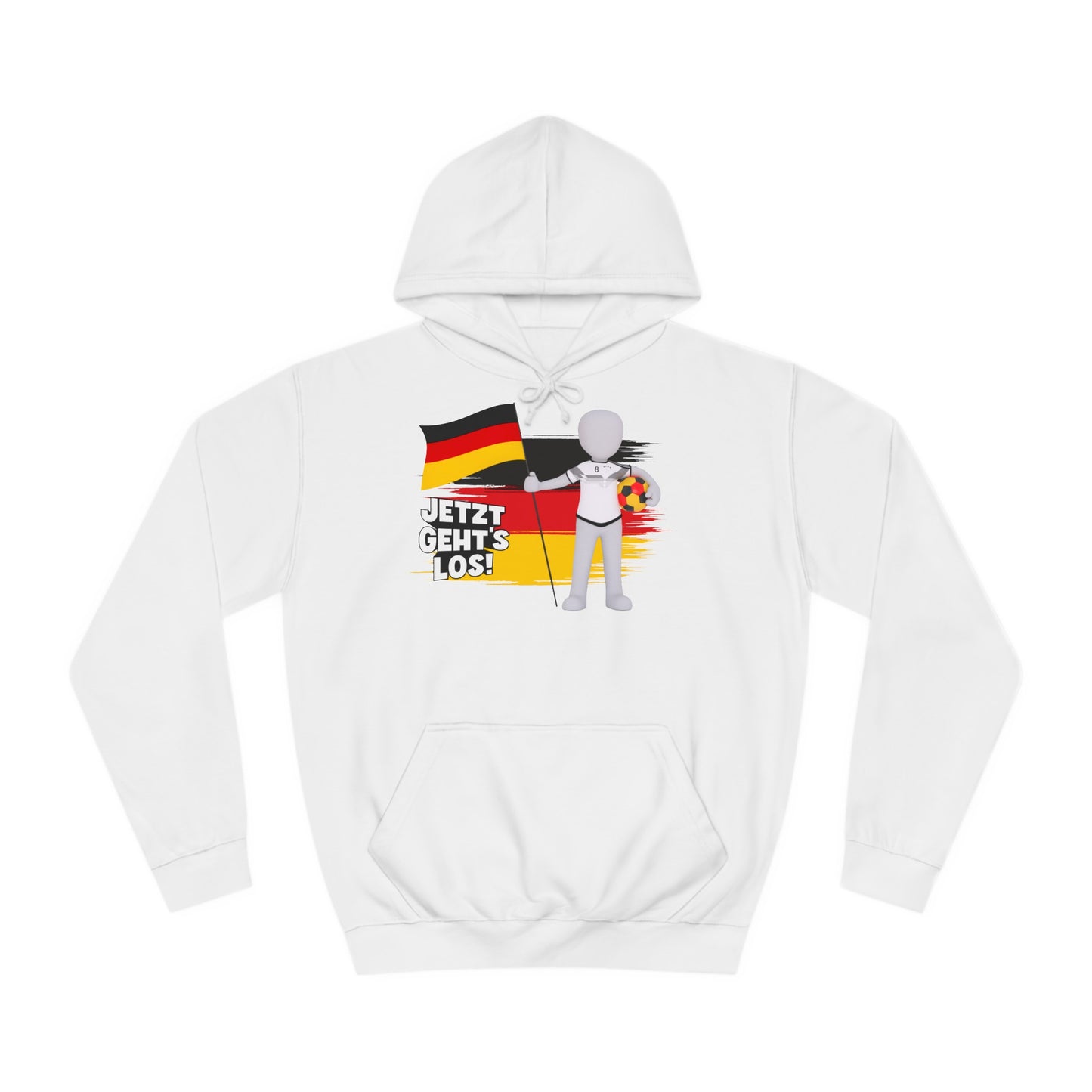 Jetzt geht’s los! Für die deutsche Mannschaft - Hochwertige Hoodies