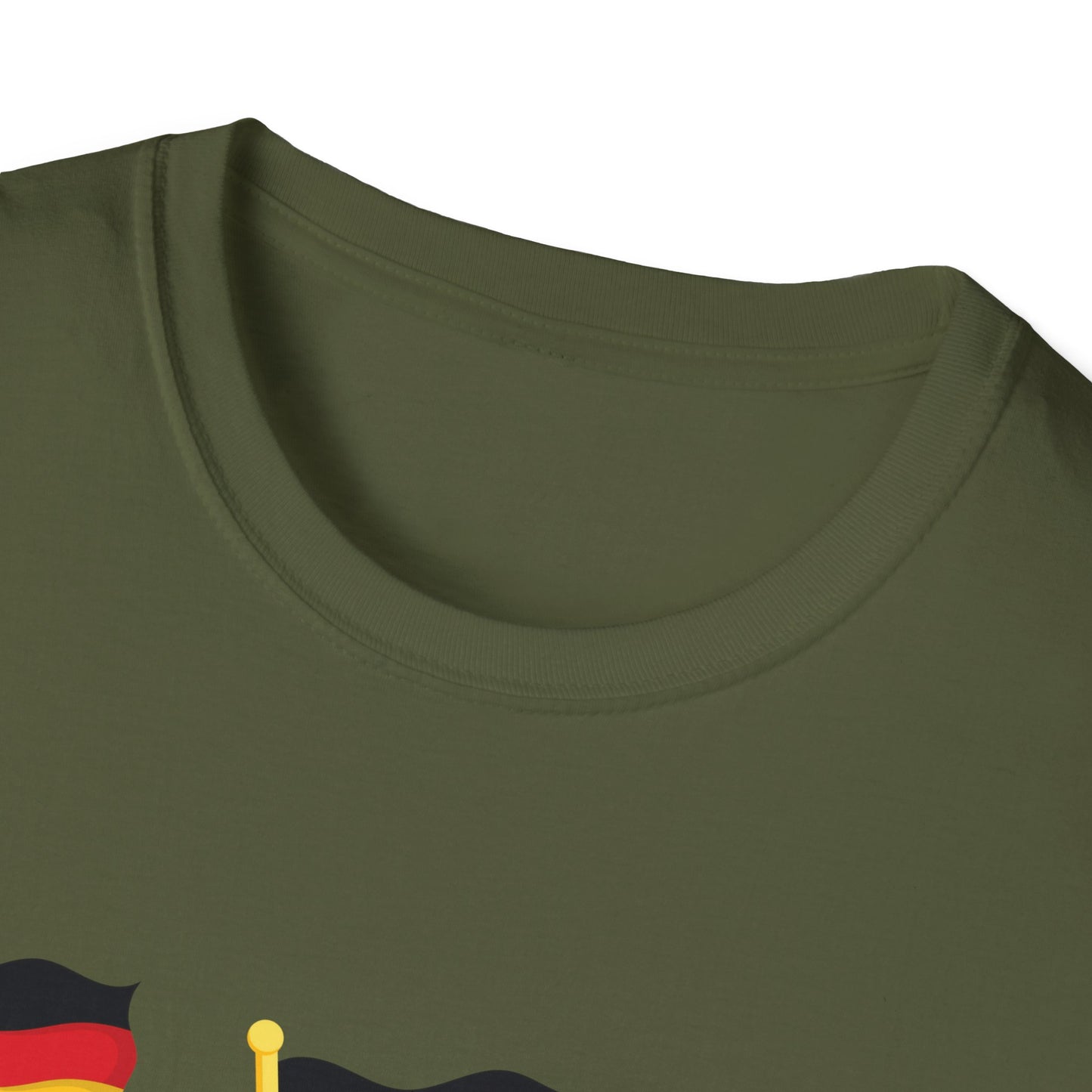 Deutsche Hunde für die Nationalmannschaft, Fußballfan T-Shirts, Flagge, Fanmotivtrikot, Fan Unisex T-Shirt, Tore, EM 2024, German Soccer