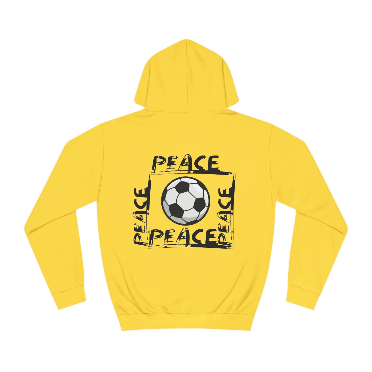 For peace in the World - Hochwertige Unisex-Kapuzenpullover - Beidseitig bedruckt