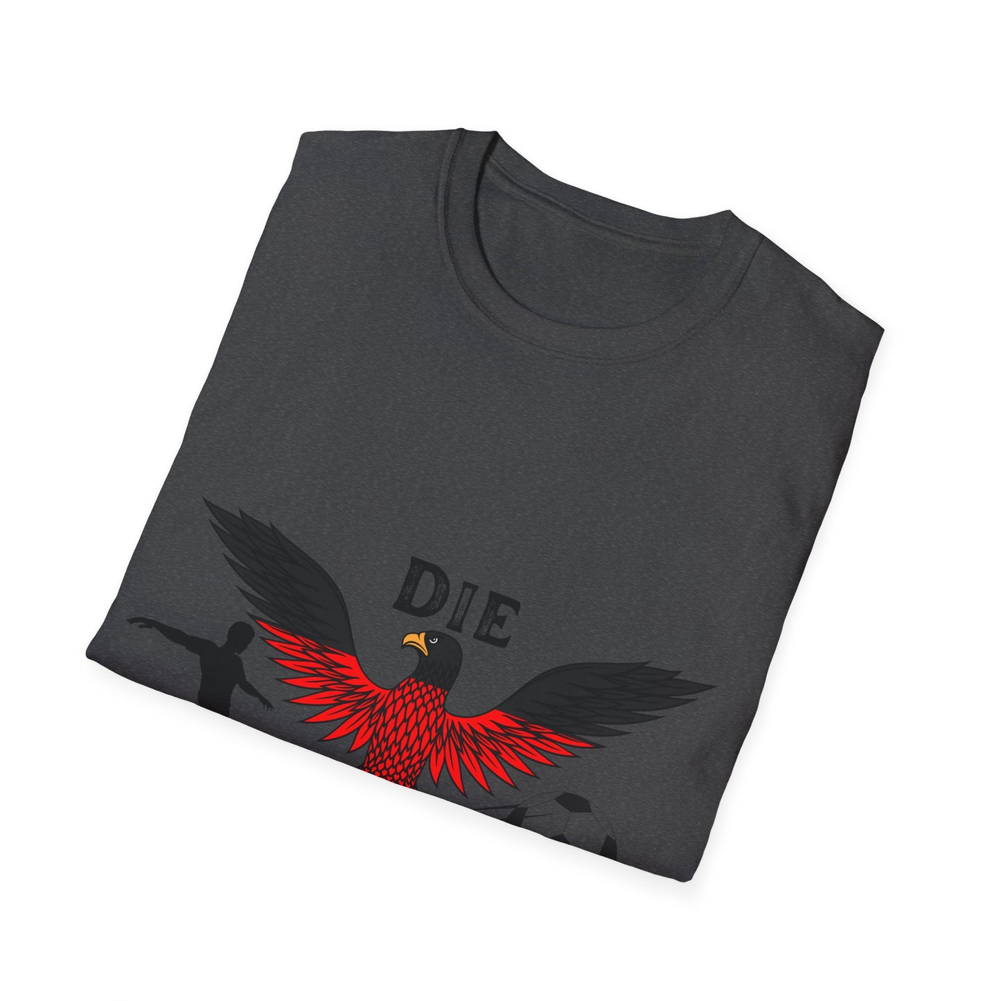 Die Mannschaft, Unisex T-Shirt mit Adler, Beste Qualität für alle Fußballfans