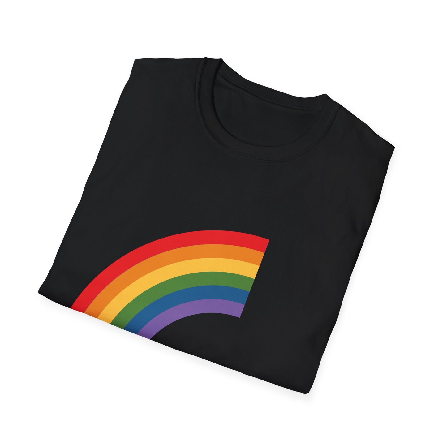 Einzigartige Unisex T-Shirt Designs mit deutscher Liebe für Regenbogen