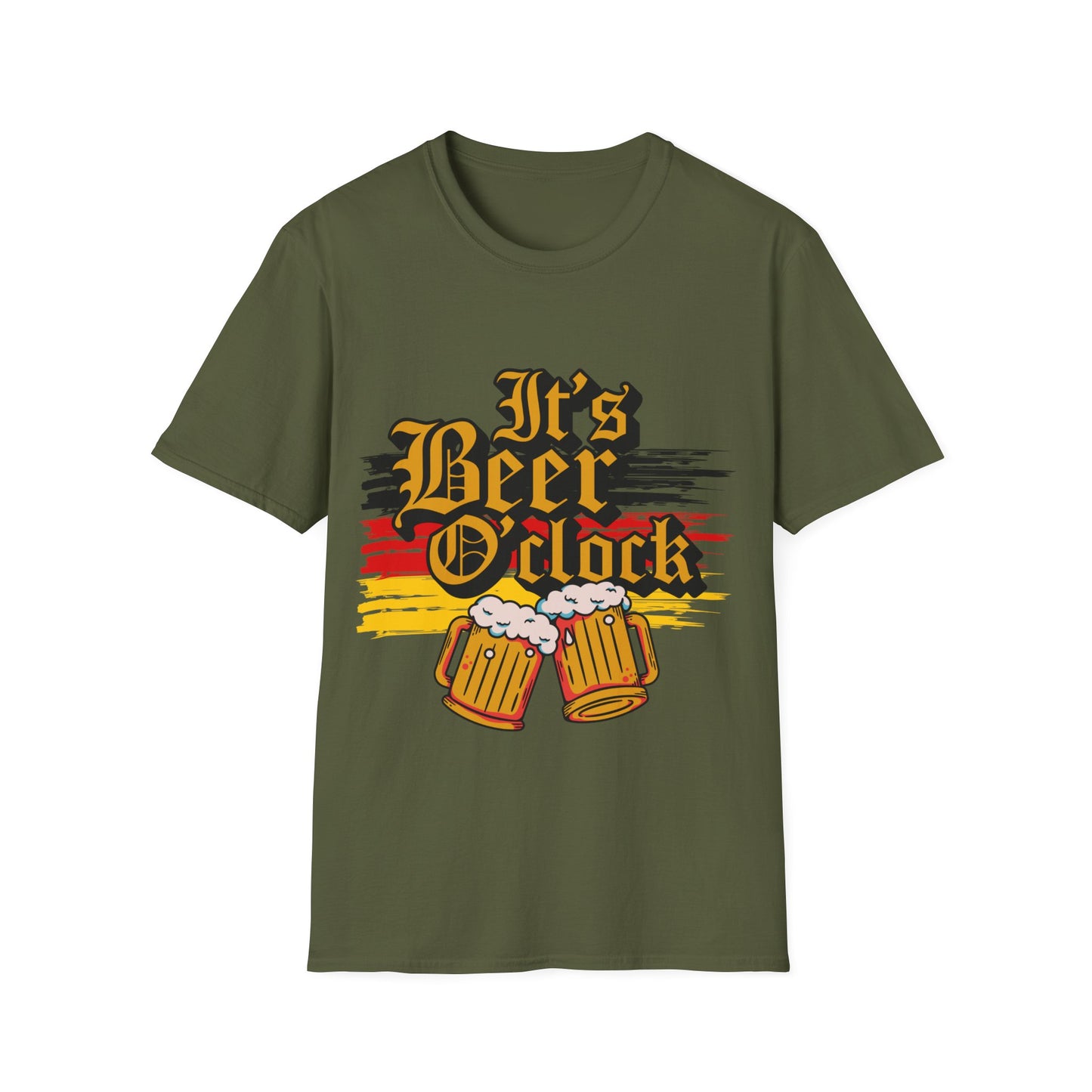 Prost und Cheers aus Deutschland - Auf trendigen Unisex T-Shirts, German Beer, Made in Germany Fashion, Best Quality T-Shirts, Exzellenz und Stylish