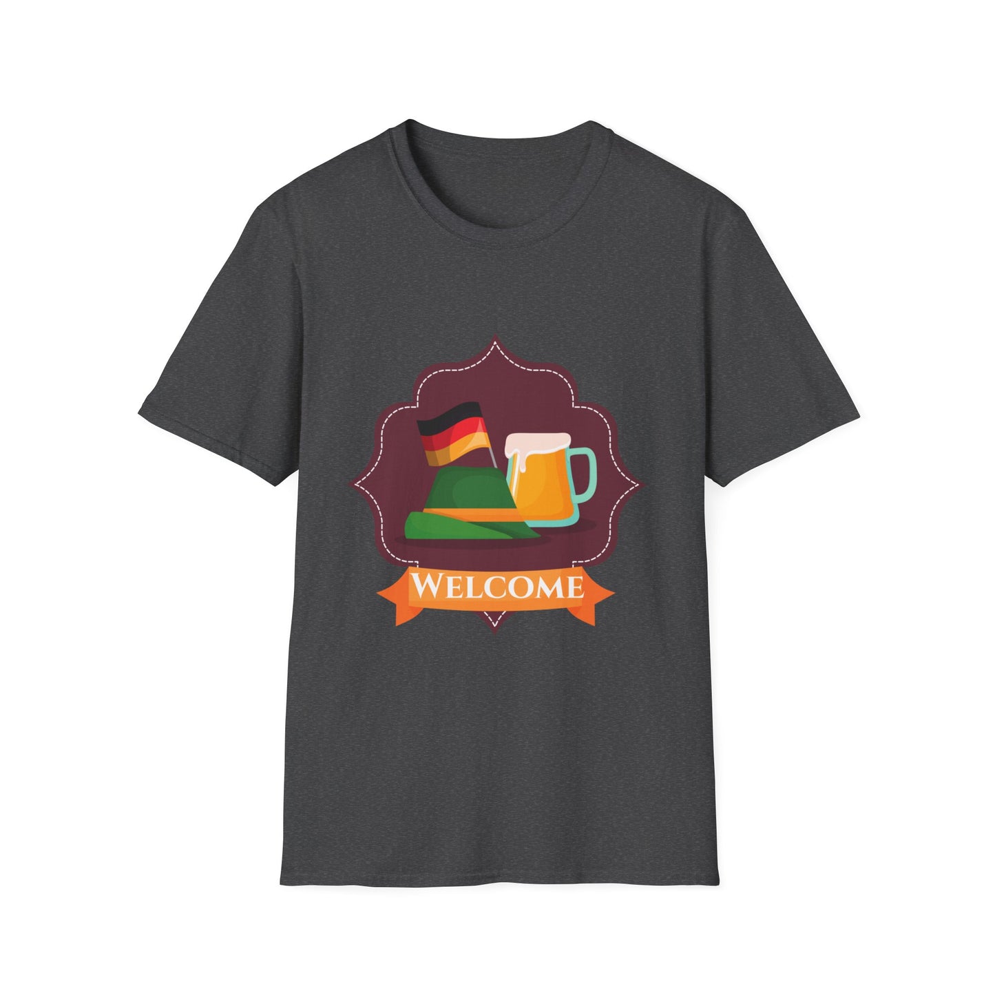 Willkommen in Deutschland Unisex fan T-Shirt, Welcome to Germany, I love Germany