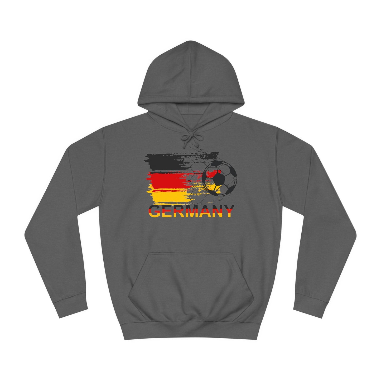 Deutsche Fußball Mannschaft Fan Unisex Hoodies - Beide Seiten gedruckt