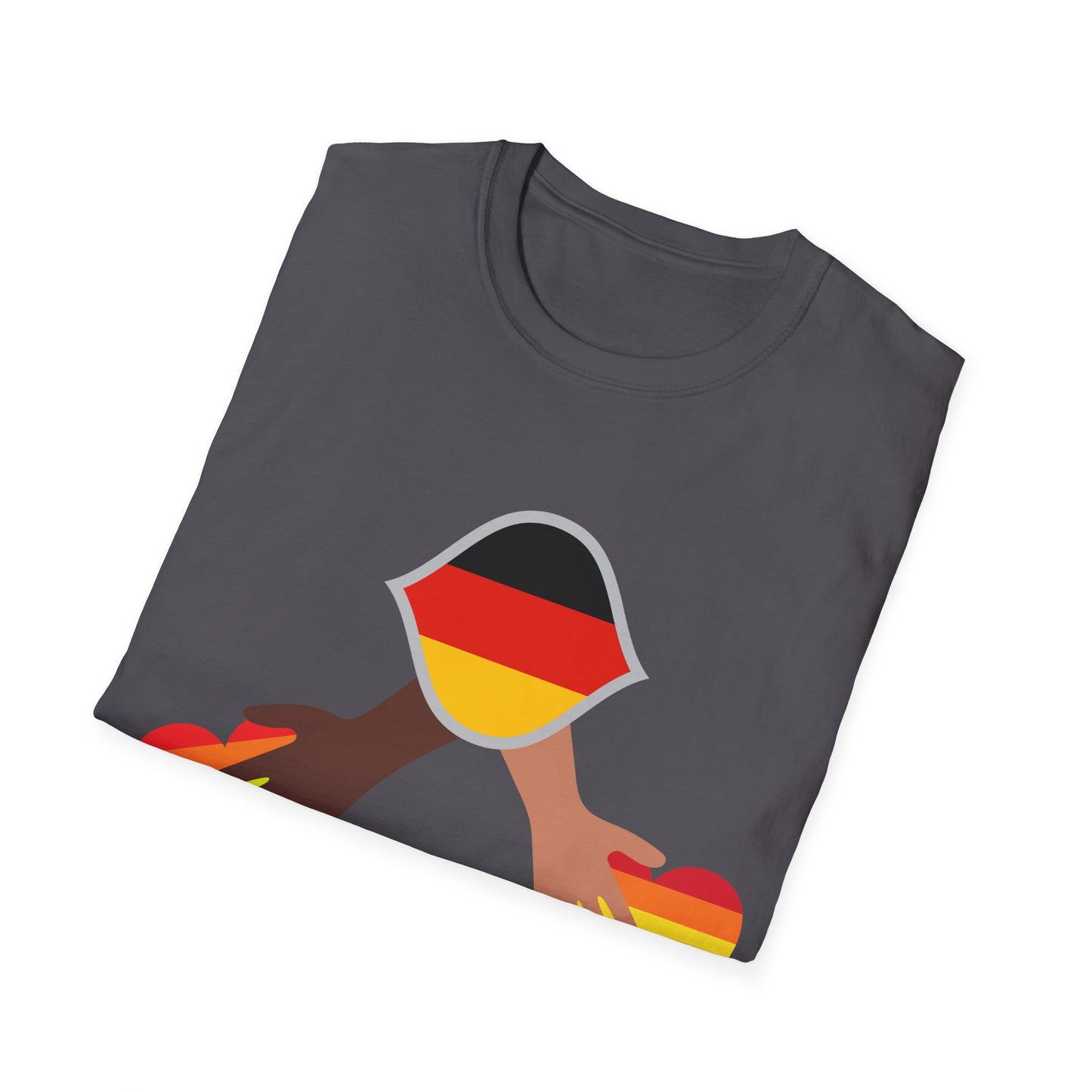 Regenbogenzauber - Multi-Kulti einzigartige Unisex T-Shirt Designs für die Liebe