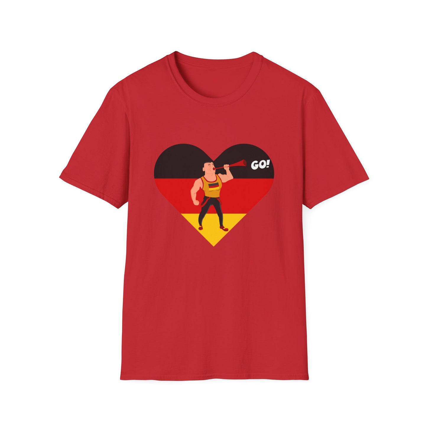 Fußballfan Unisex T-Shirts - Allez Deutschland