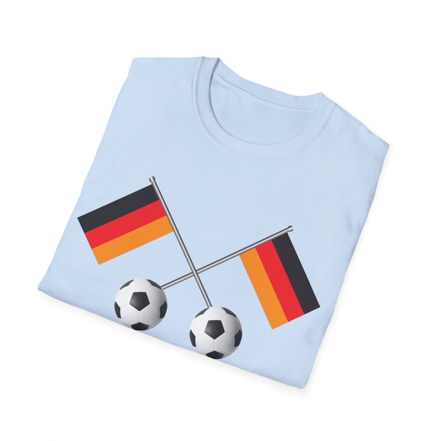 Unisex T-Shirt, Fanmotivtrikot für Deutschland