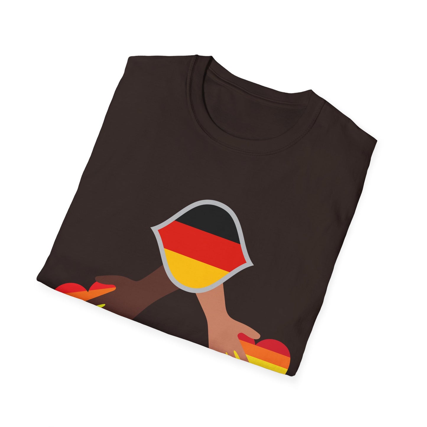 Regenbogenzauber - Multi-Kulti einzigartige Unisex T-Shirt Designs für die Liebe