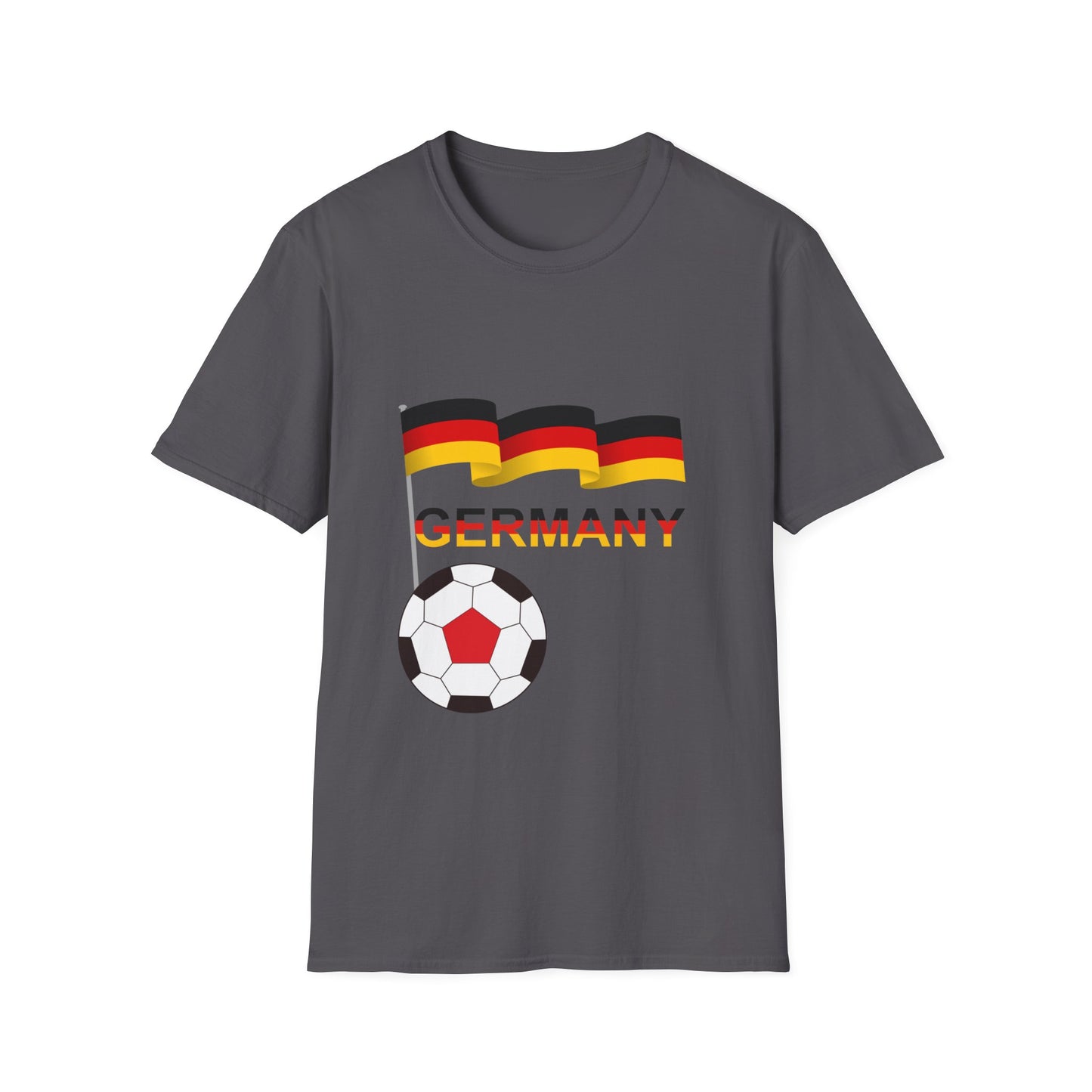 Germany - Einzigartige Unisex T-Shirts, Made in Germany Fashion, Best Quality T-Shirts, Exzellenz und Stylish, Sport, Füßball