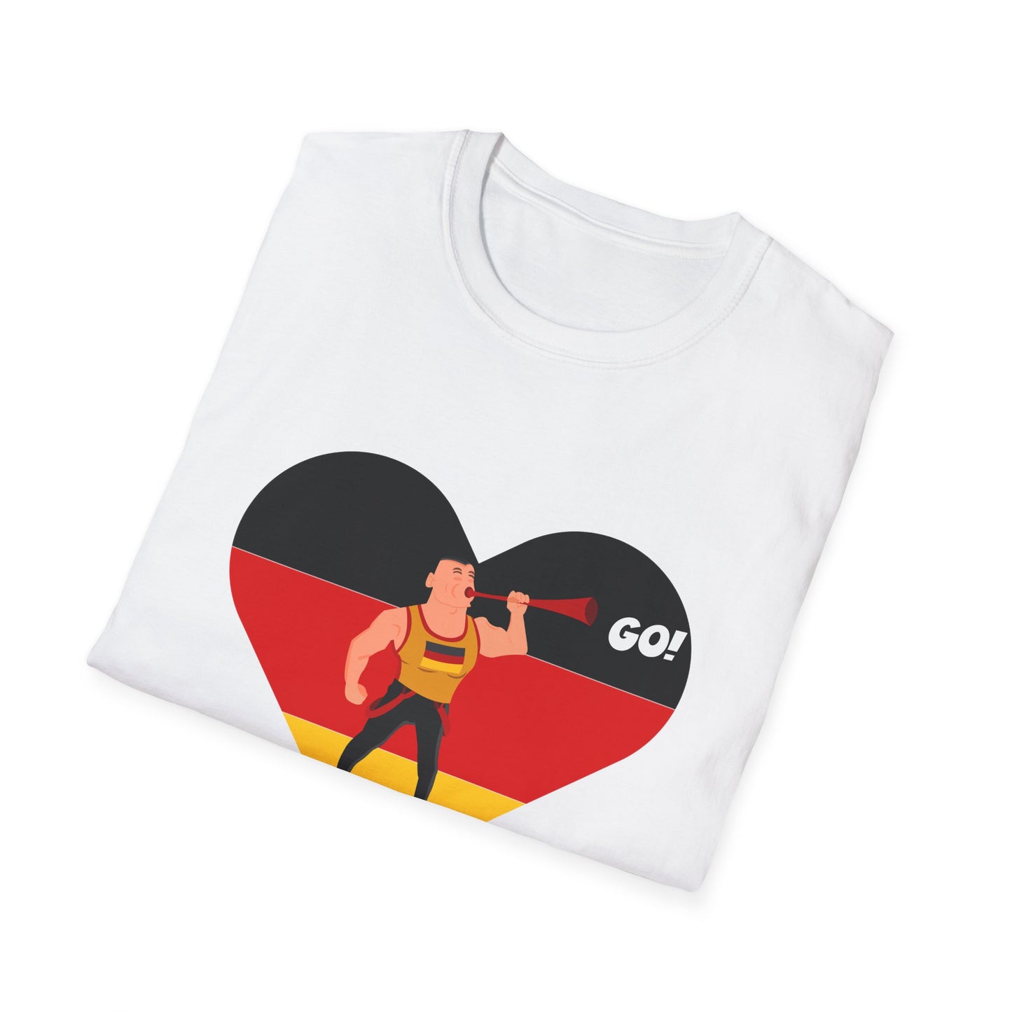 Fußballfan Unisex T-Shirts - Allez Deutschland