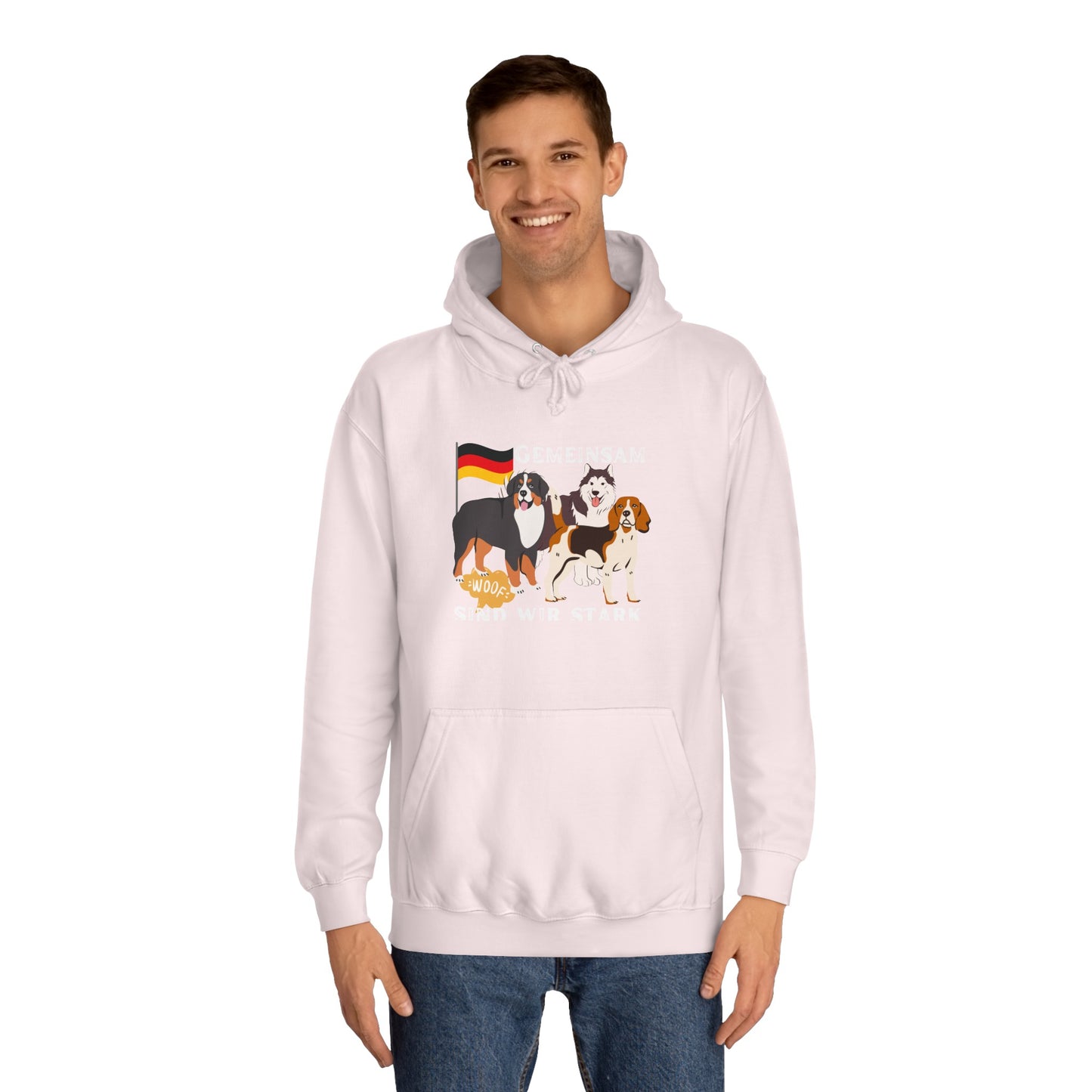 Deutsche Hunde als beste Fans aller Zeiten! - Gedruckt auf Hoodies von bester Qualität.