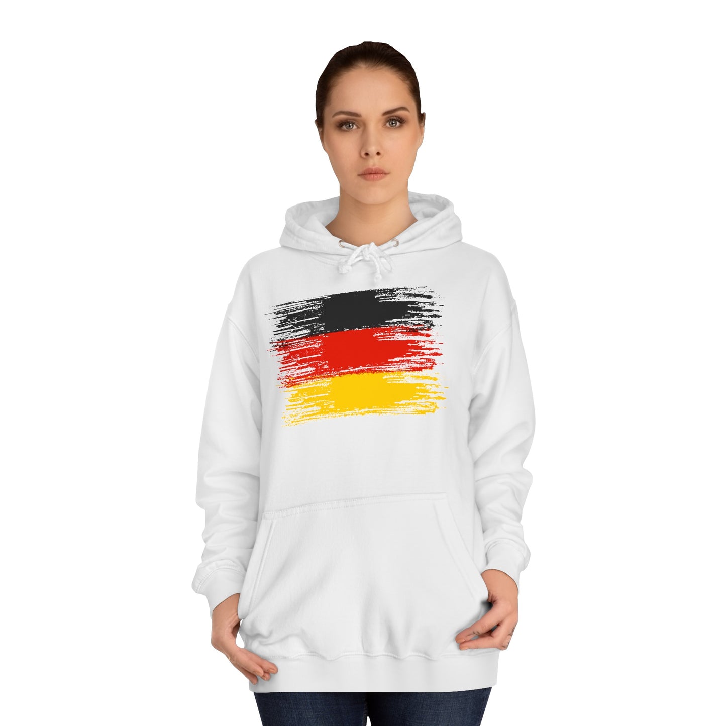 Einfach für Deutschland stehen -   Ein Land der Siege - Hochwertige Unisex-Kapuzenpullover