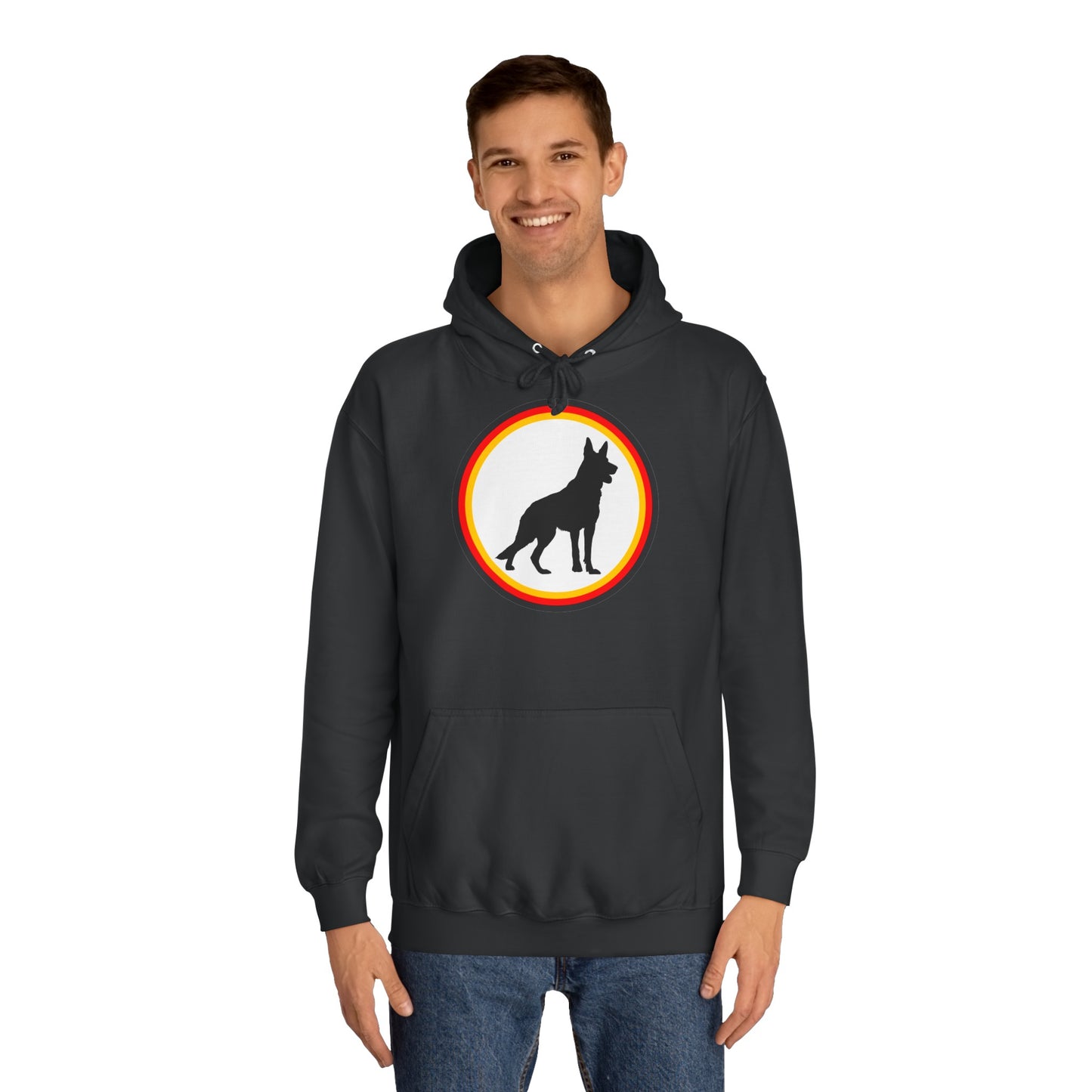 Deutscher Hund - Echter Wächter für Deutschland - Hoodie-Version.