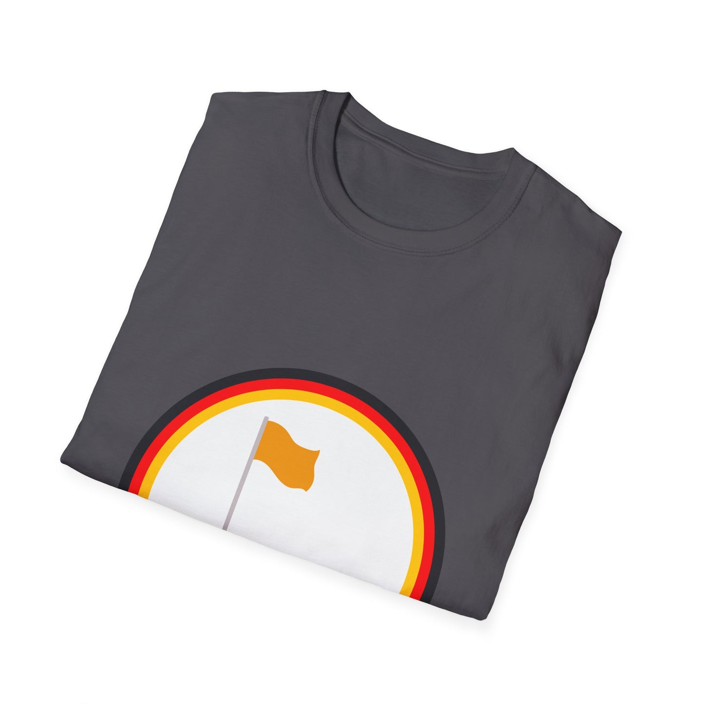 Deutsche Flagge im Fußballfan T-Shirts, Nationalmannschaft Fanmotivtrikot, Fan Unisex T-Shirt, German Soccer