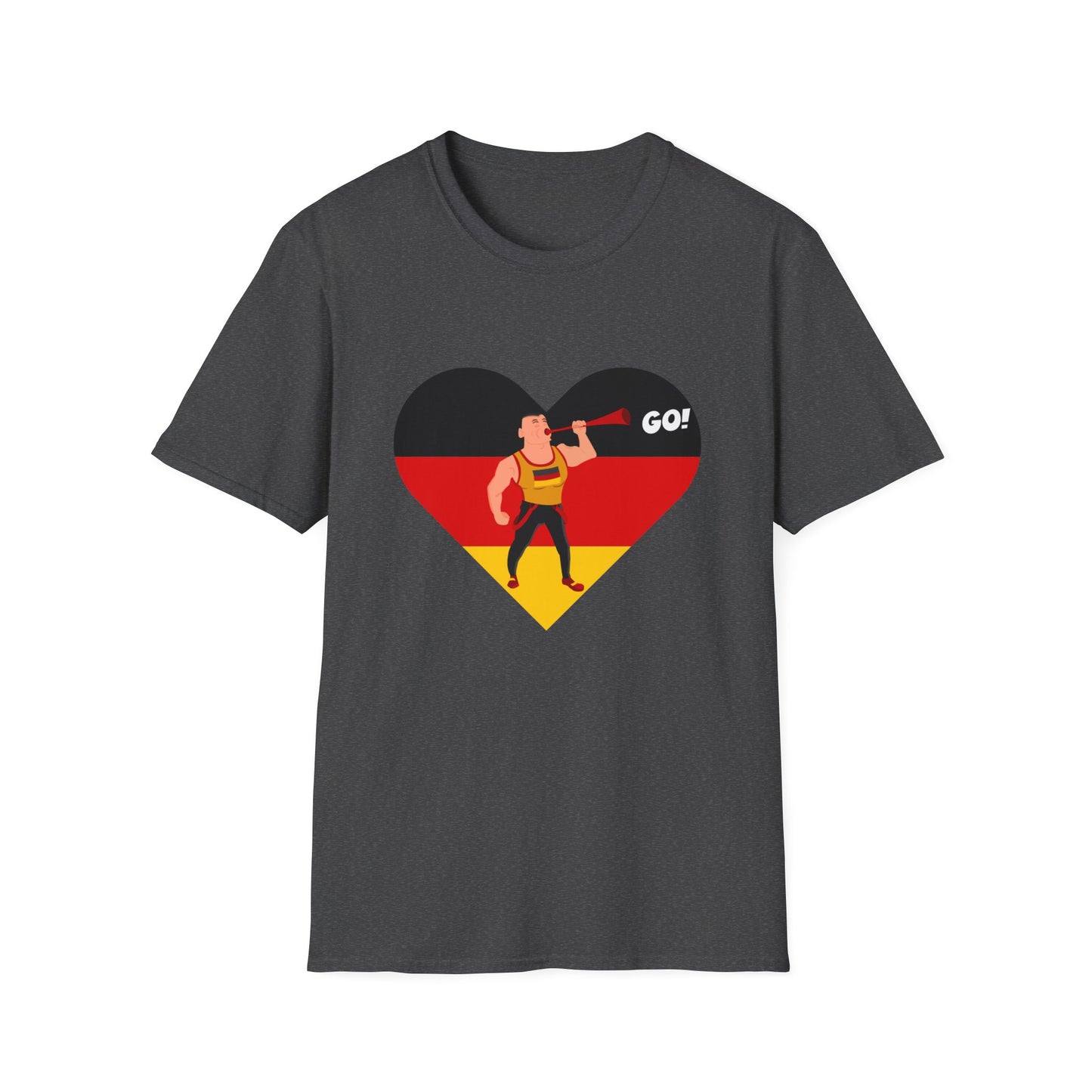 Fußballfan Unisex T-Shirts - Allez Deutschland