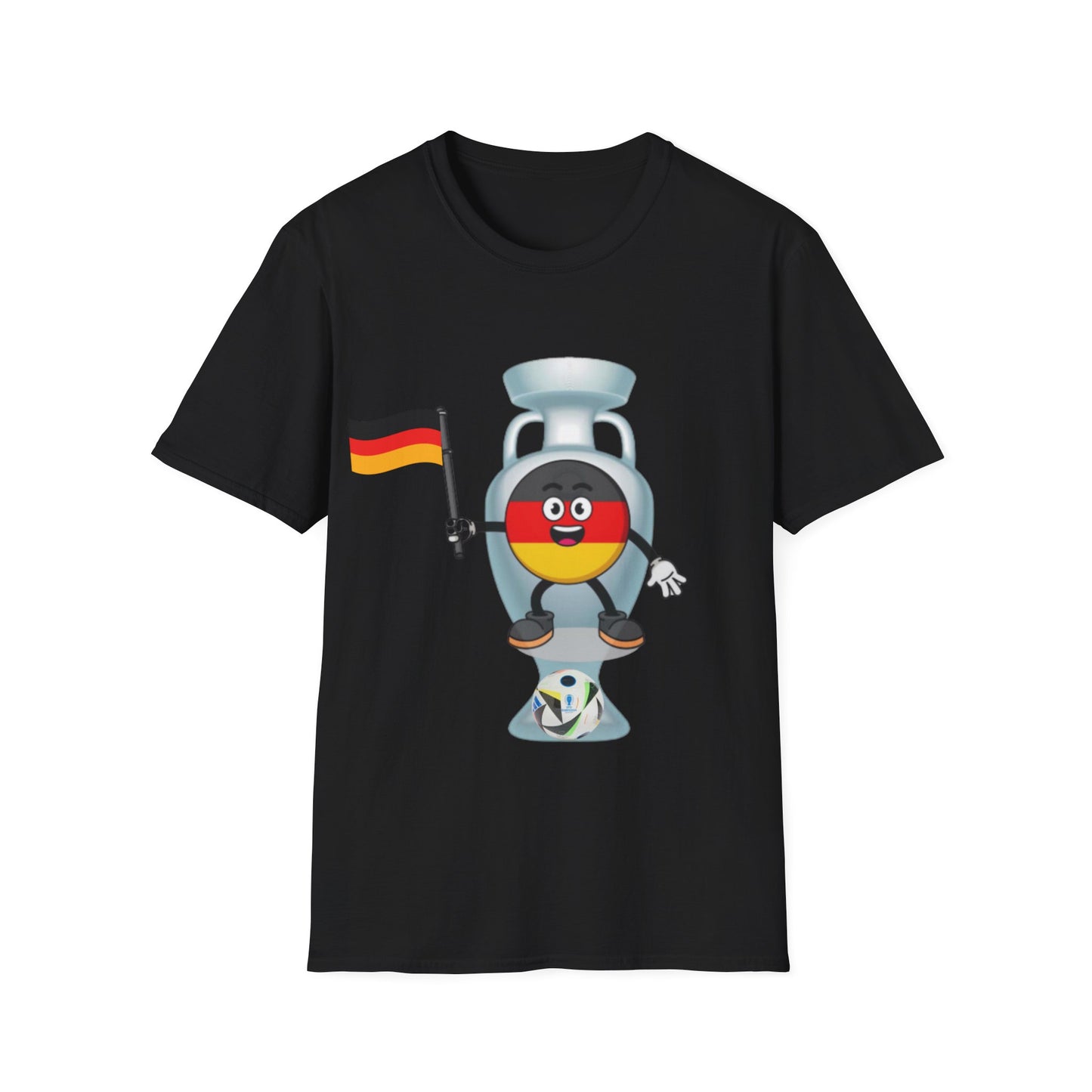 Beste deutsche Fußball Qualität, Unisex Fanmotivtrikot für EM 2024, Hura!