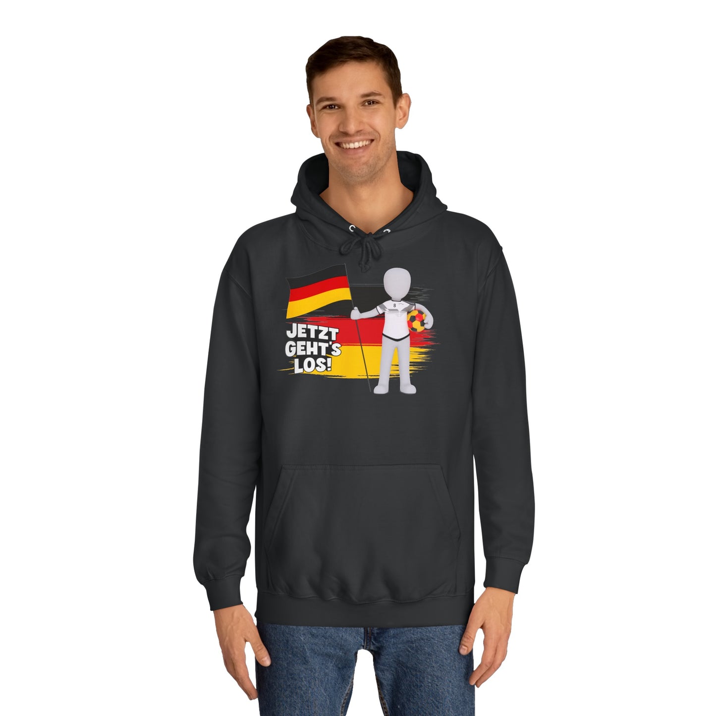 Jetzt geht’s los! Für die deutsche Mannschaft - Hochwertige Hoodies