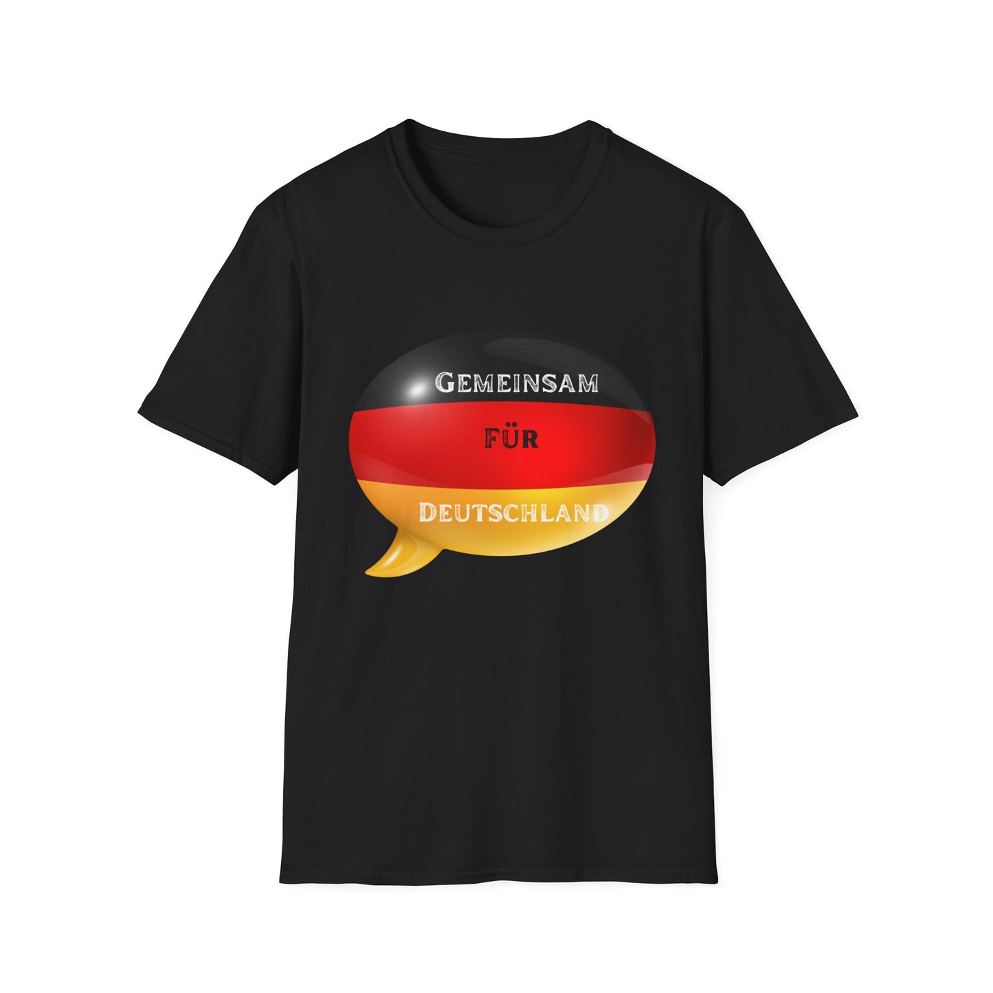 Fußballfan Unisex T-Shirts - Gemeinsam für Deutschland - Allez Team Germany!