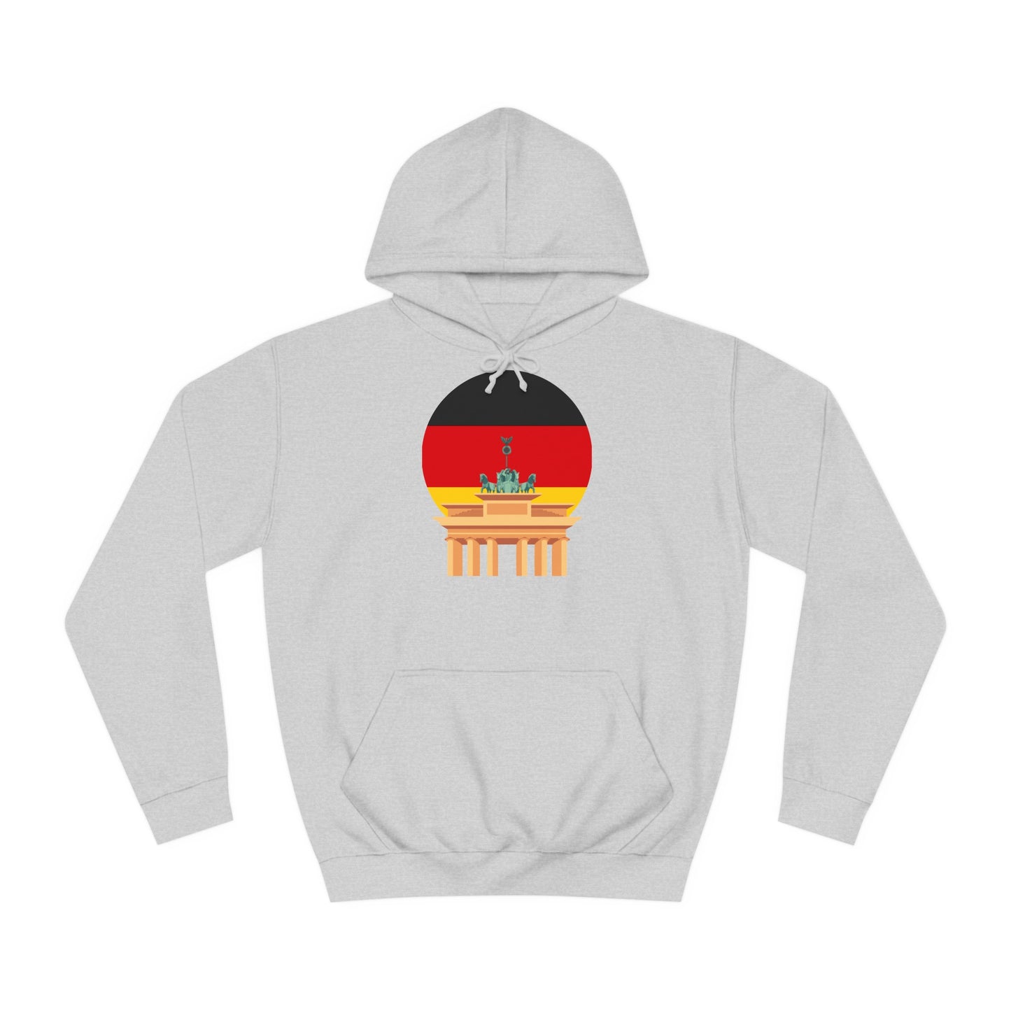 Brandenburger Tor Wahrzeichen auf Unisex Hoodies tragen - Top Qualität