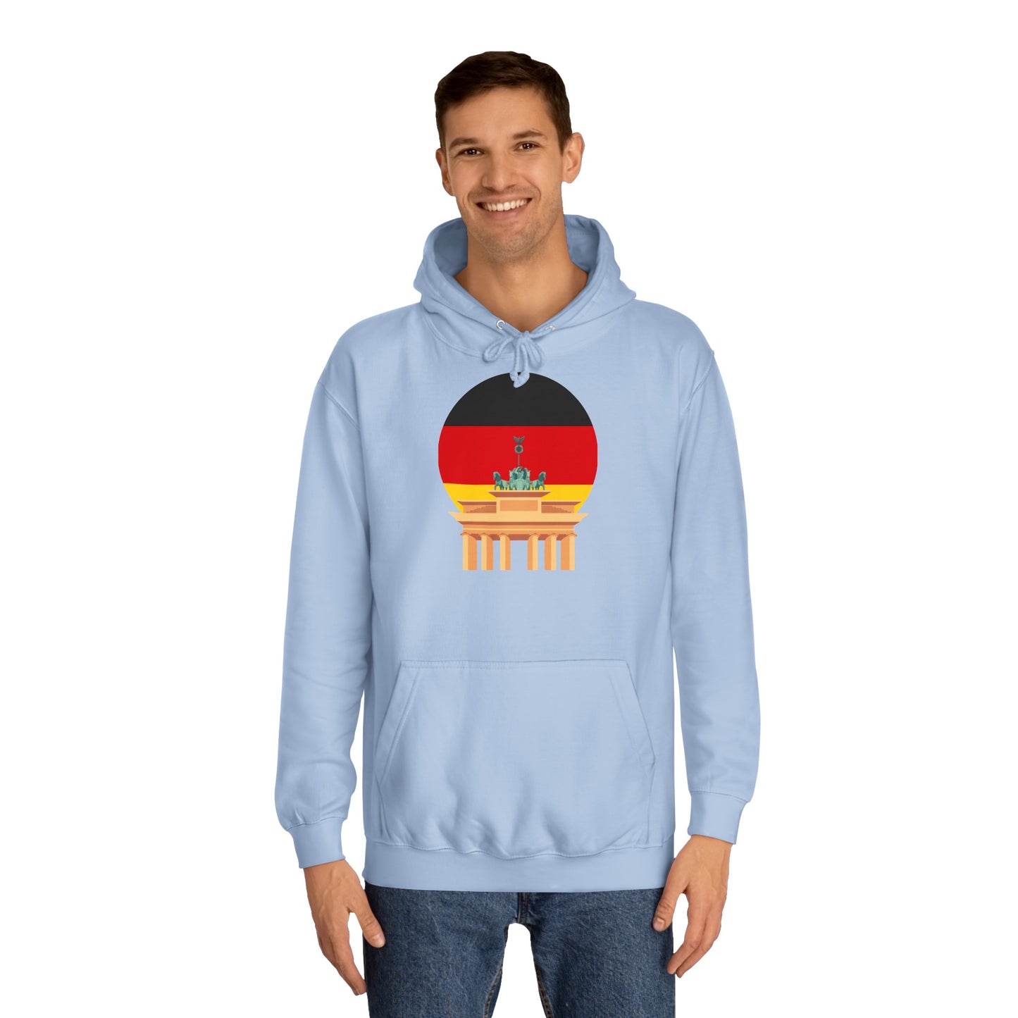 Brandenburger Tor Wahrzeichen auf Unisex Hoodies tragen - Top Qualität