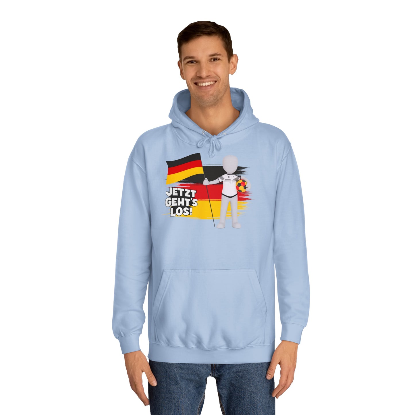 Jetzt geht’s los! Für die deutsche Mannschaft - Hochwertige Hoodies