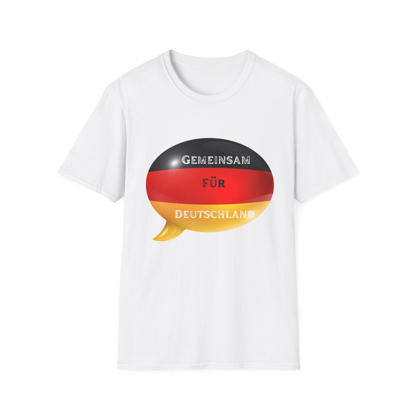 Fußballfan Unisex T-Shirts - Gemeinsam für Deutschland - Allez Team Germany!