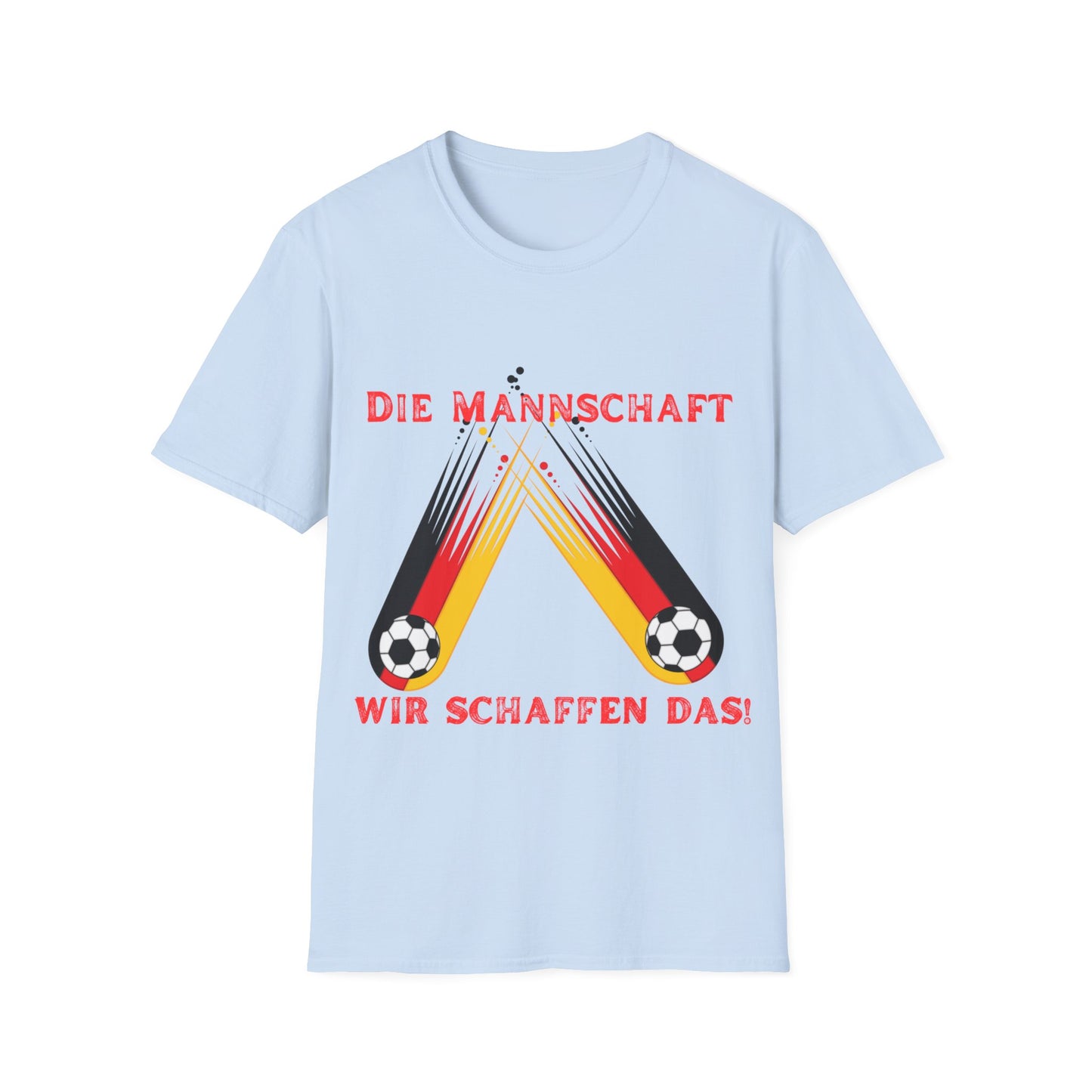 Wir schaffen das! auf Unisex T-Shirt