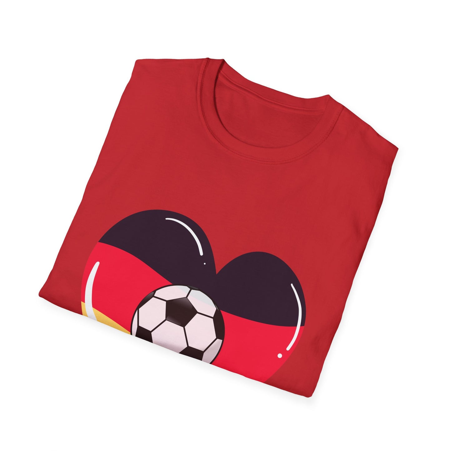 Liebe für Ihr Team: Zeigen Sie es mit unseren exklusiven Fußball-Unisex-T-Shirts