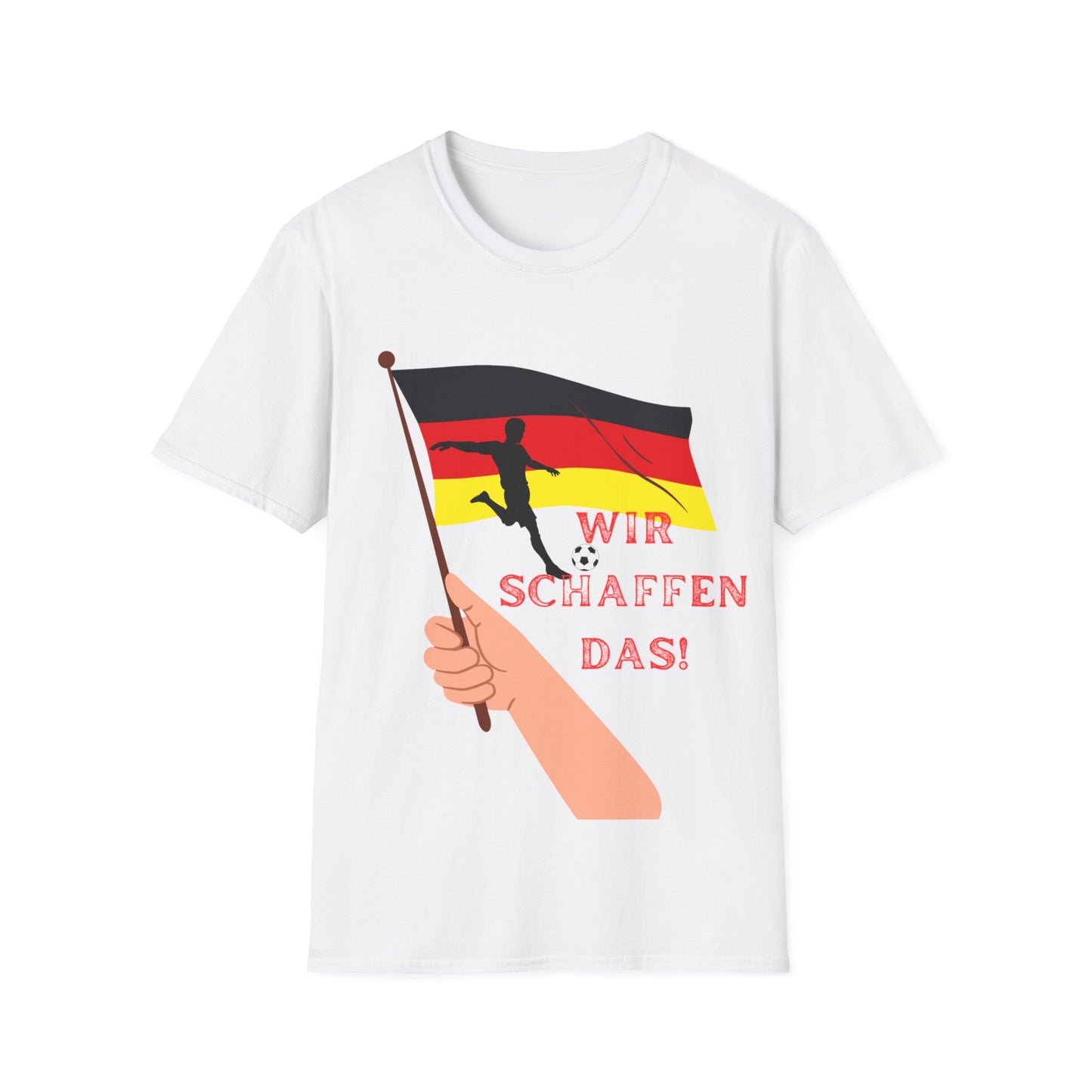 Wir schaffen das! Unisex Softstyle T-Shirt