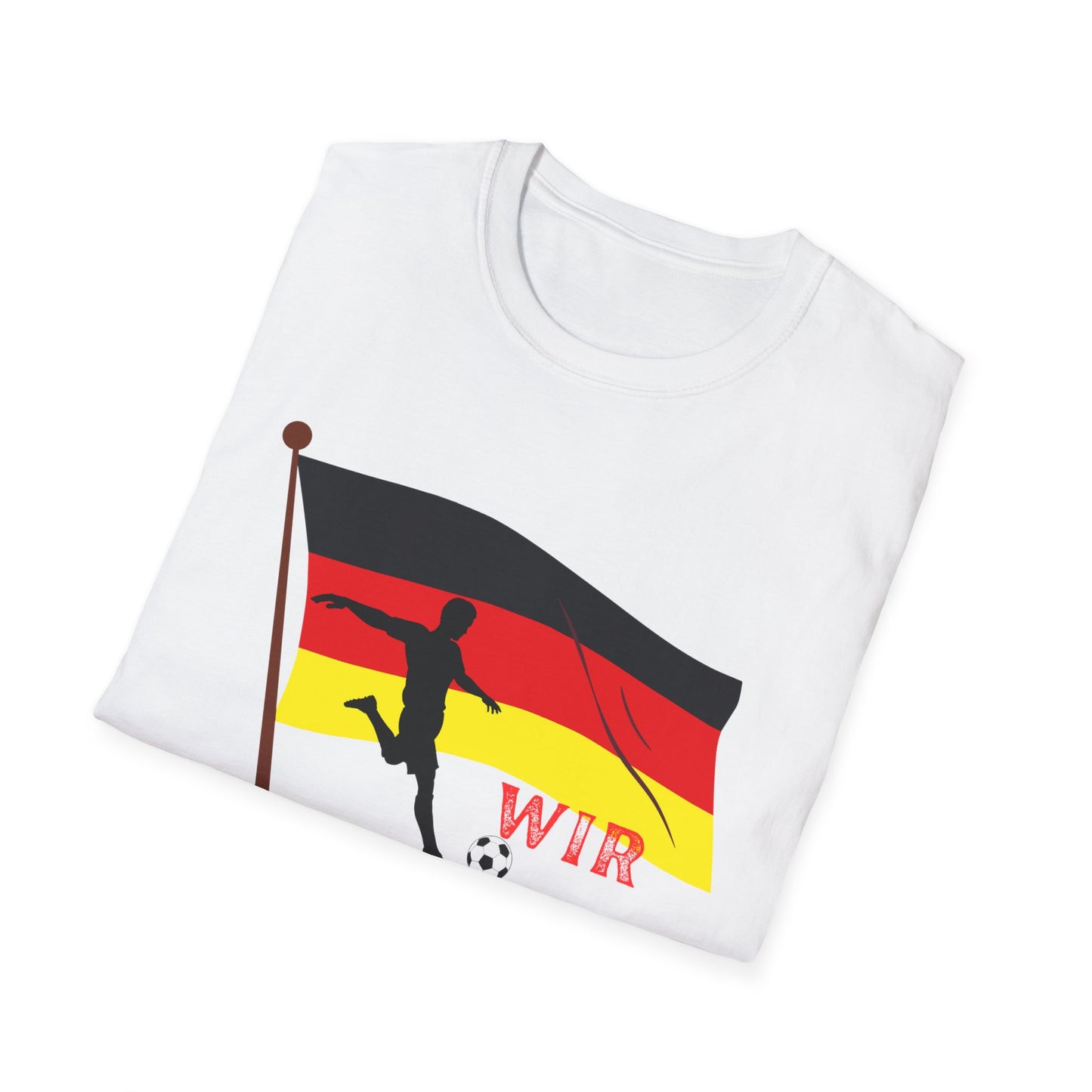 Wir schaffen das! Unisex Softstyle T-Shirt