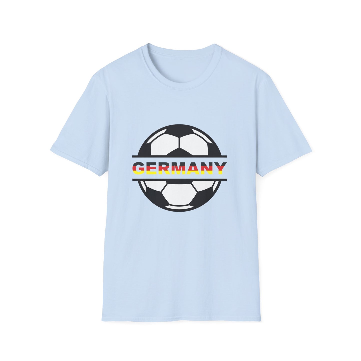 Nur Deutschland - Einzigartige Unisex T-Shirts, Made in Germany Fashion, Best Quality T-Shirts, Exzellenz und Stylish, Sport, Füßball