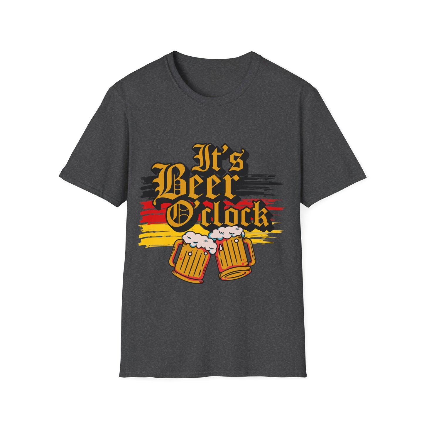 Prost und Cheers aus Deutschland - Auf trendigen Unisex T-Shirts, German Beer, Made in Germany Fashion, Best Quality T-Shirts, Exzellenz und Stylish