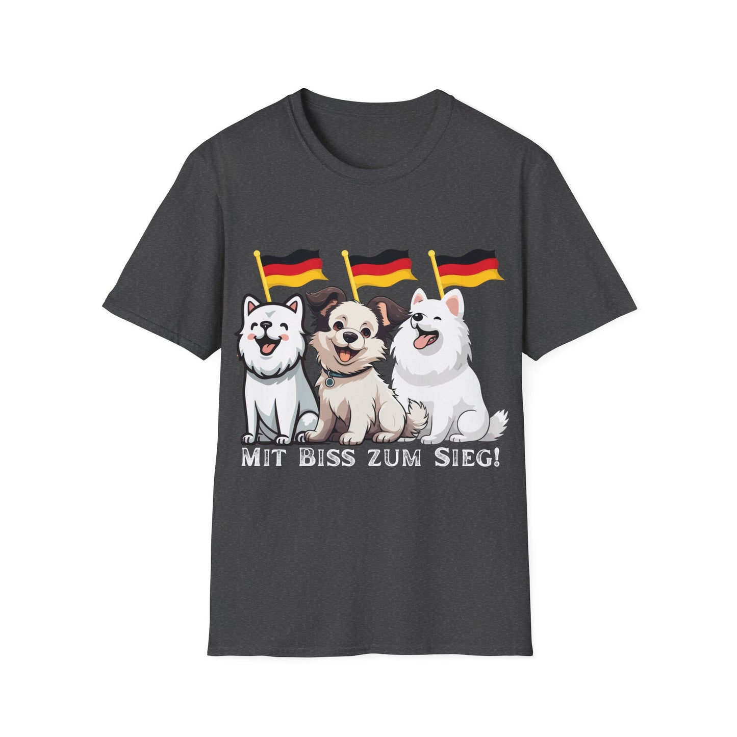 Deutsche Hunde für die Nationalmannschaft, Fußballfan T-Shirts, Flagge, Fanmotivtrikot, Fan Unisex T-Shirt, Tore, EM 2024, German Soccer