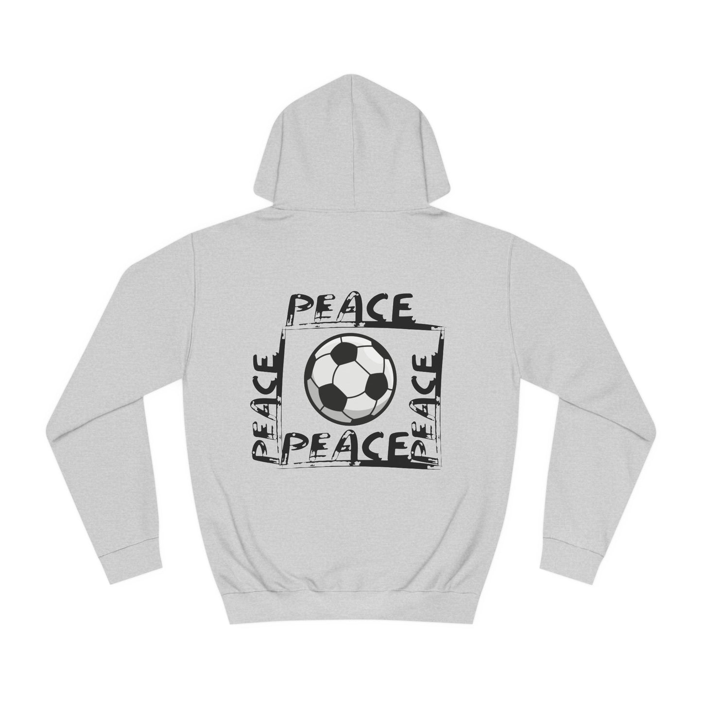 For peace in the World - Hochwertige Unisex-Kapuzenpullover - Beidseitig bedruckt