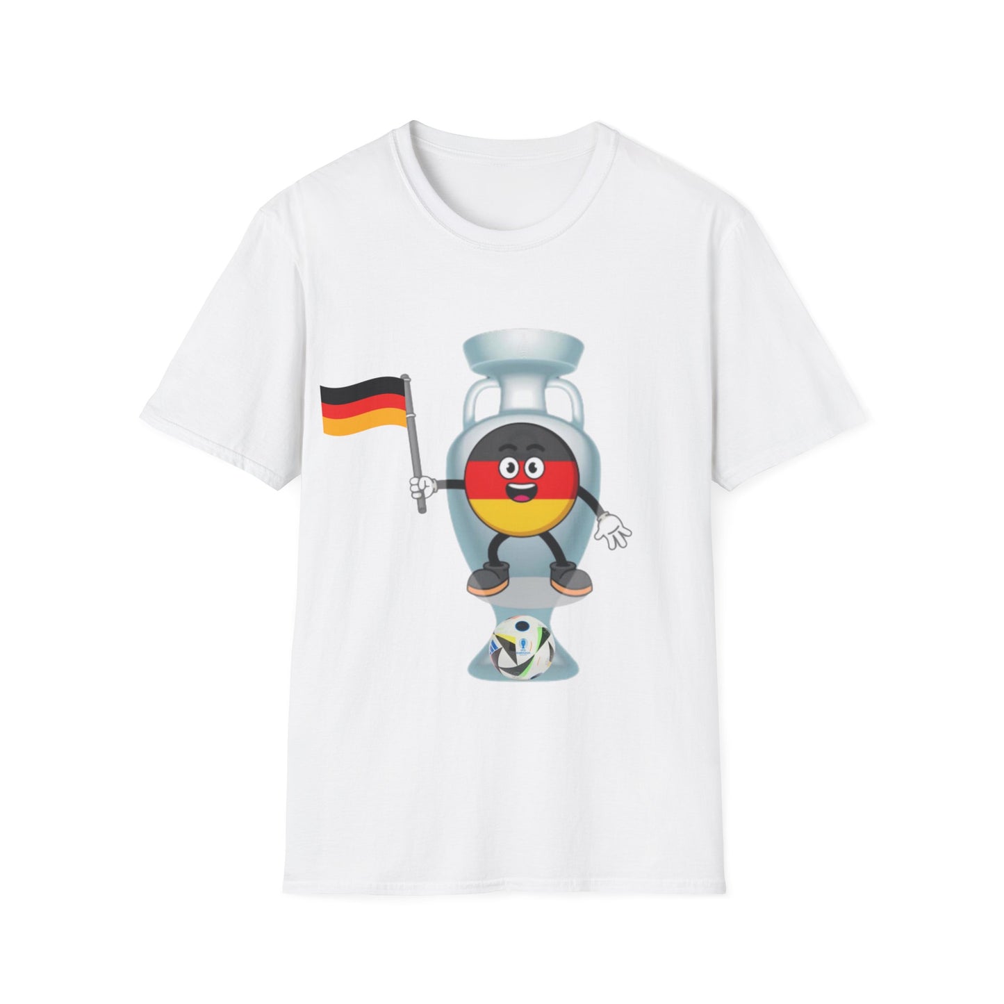 Beste deutsche Fußball Qualität, Unisex Fanmotivtrikot für EM 2024, Hura!